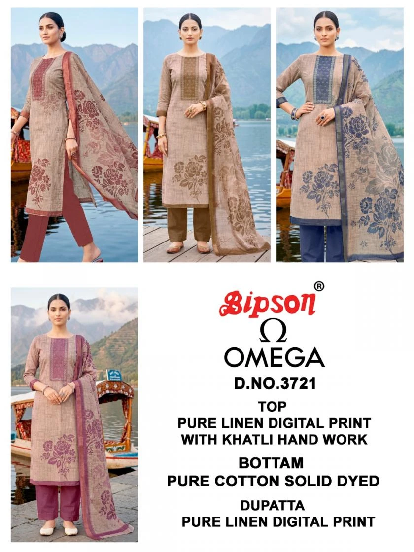OMEGA 3721 Ethnic Wear wholesale LINEN - Ethnicaa thumbnail 2
