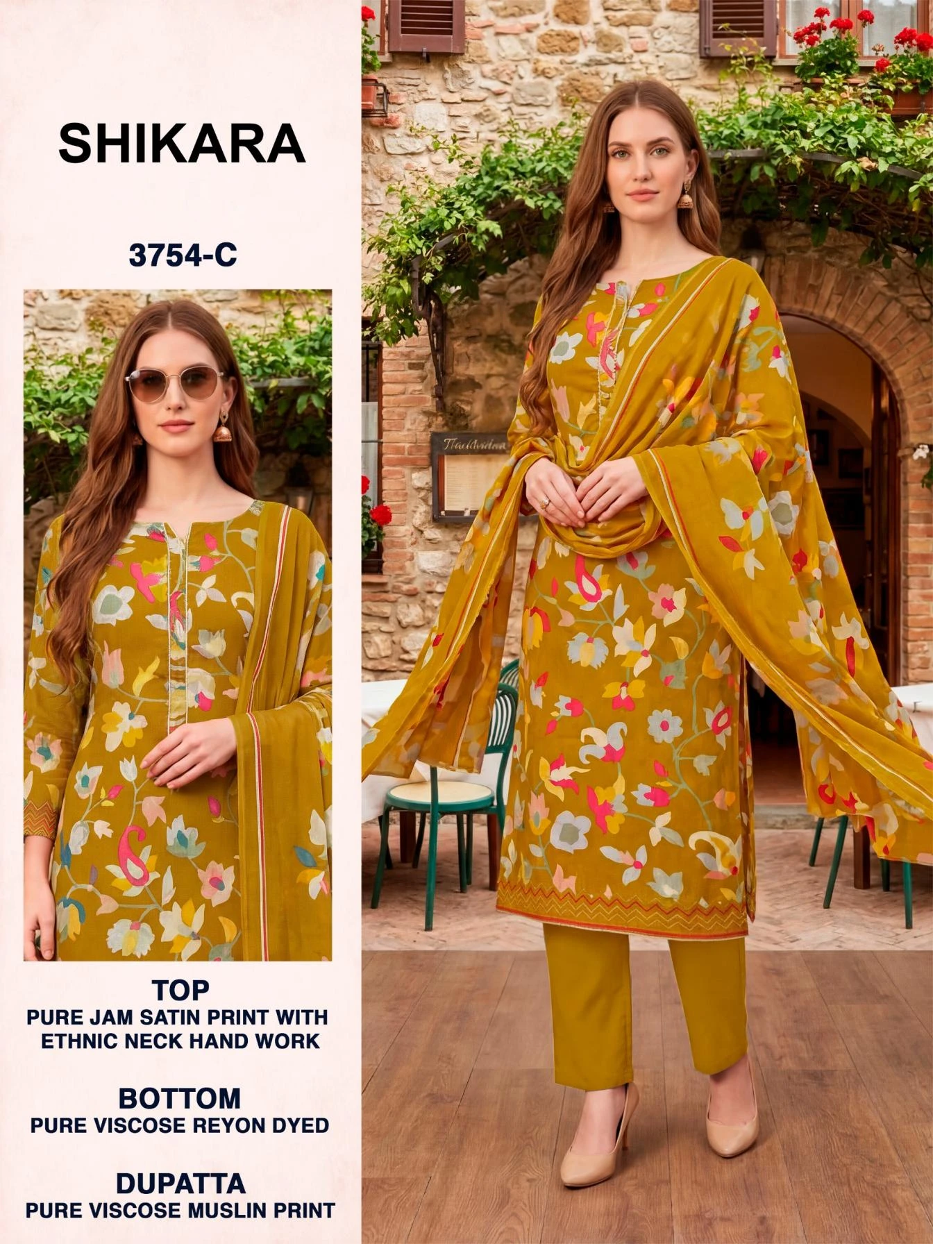 SHIKARA 3754 Ethnic Wear wholesale JAM SATIN - Ethnicaa thumbnail 6