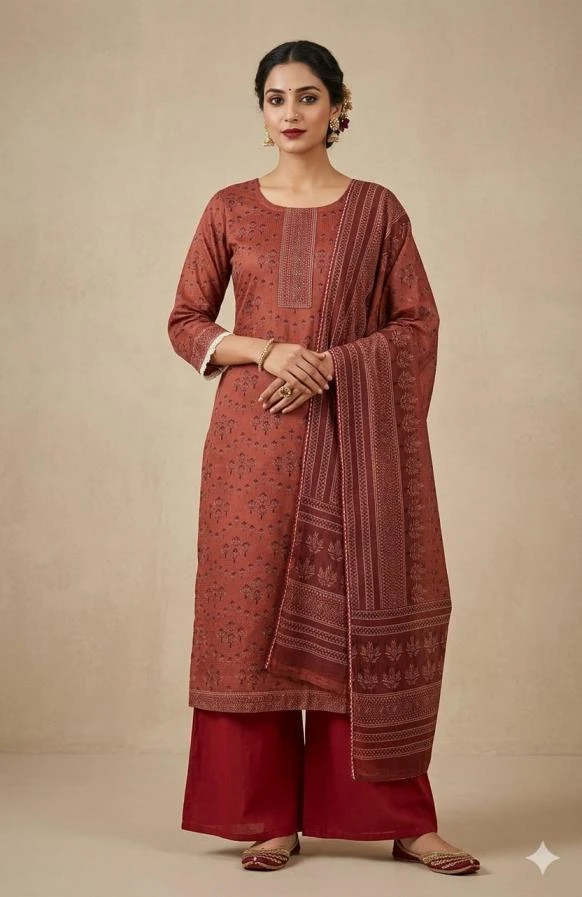 TATA TIAGO 5014 Ethnic Wear wholesale COTTON - Ethnicaa thumbnail 2