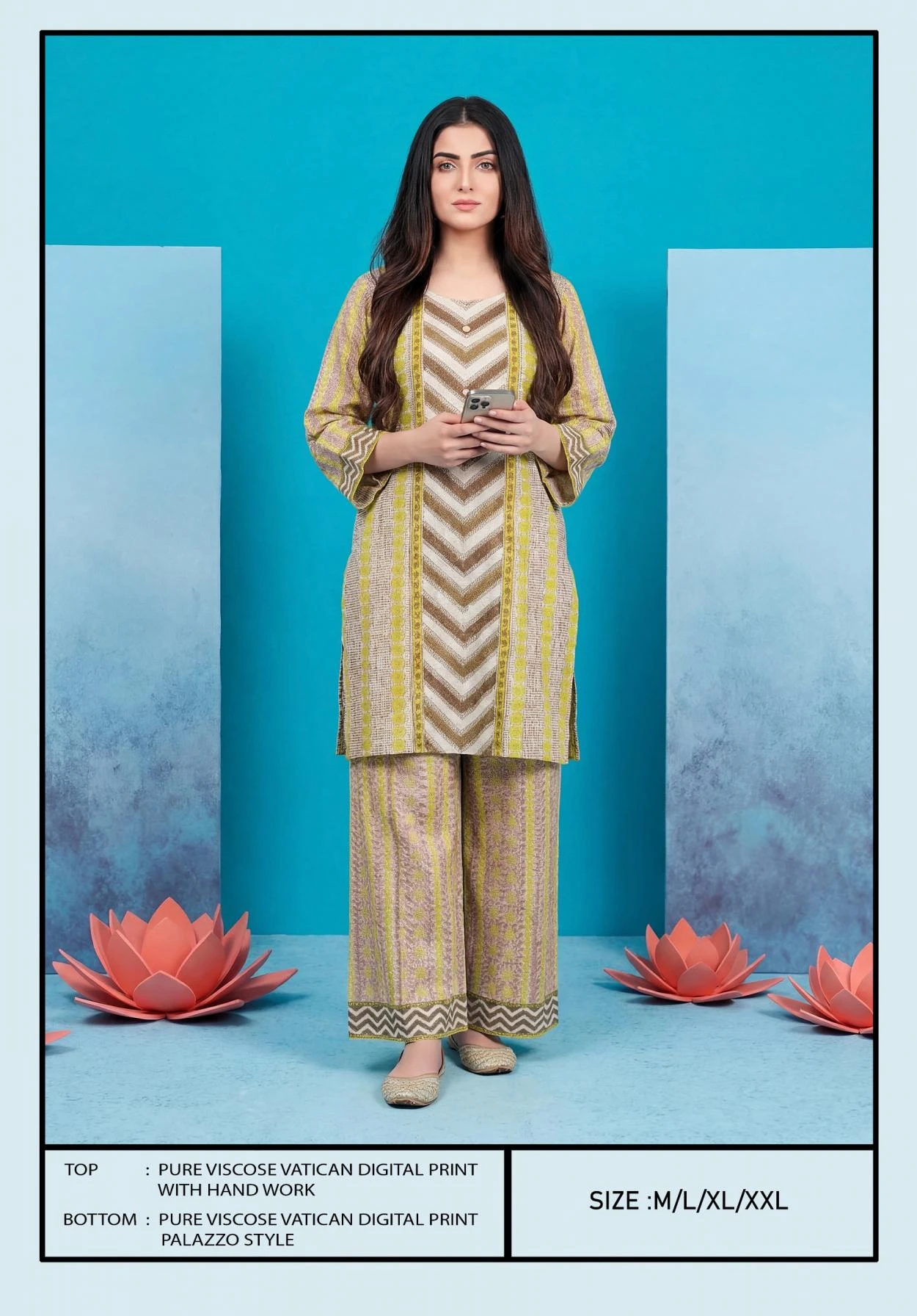 viscose vatican 2 pcs Ethnic Wear wholesale VISCOSE VATICAN - Ethnicaa thumbnail 10