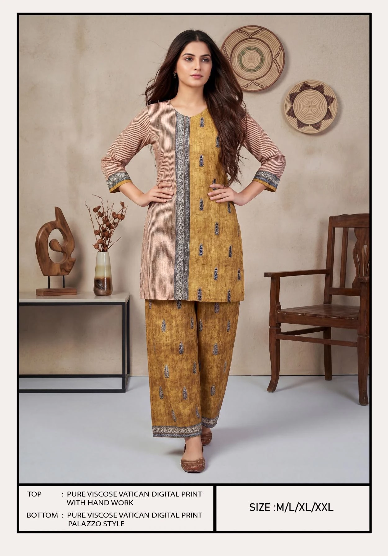 viscose vatican 2 pcs Ethnic Wear wholesale VISCOSE VATICAN - Ethnicaa thumbnail 12