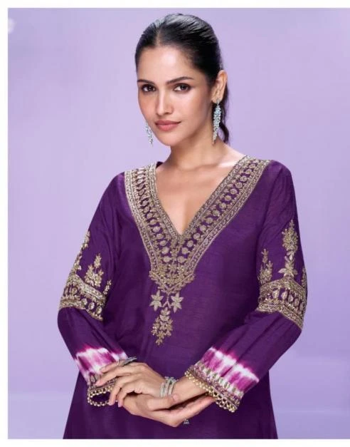 CHAHAT 5842 COLOUR Kurti wholesale SILK - Ethnicaa thumbnail 3