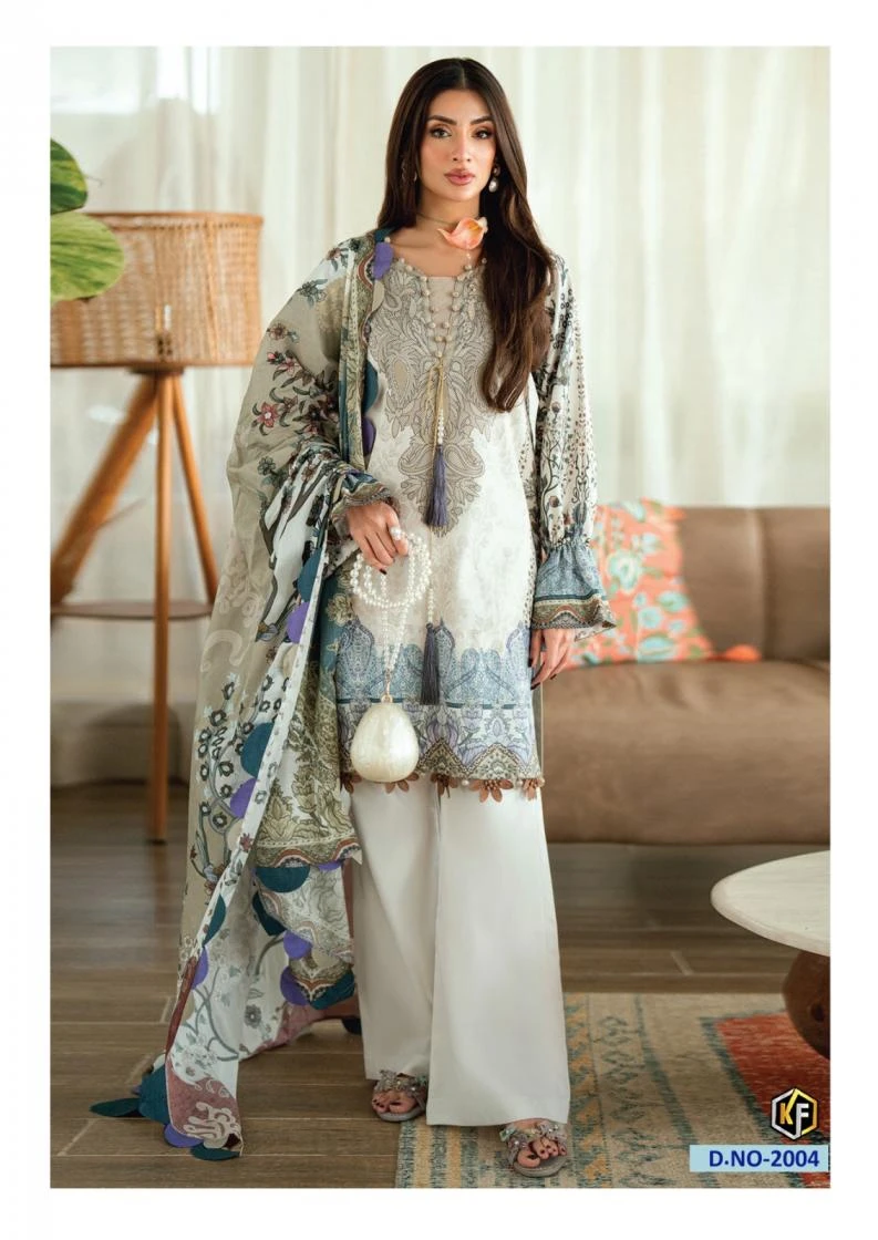 NAME: YOUR FAVOURITE:👇🏻 Ethnic Wear wholesale LAWN COTTON - Ethnicaa thumbnail 3