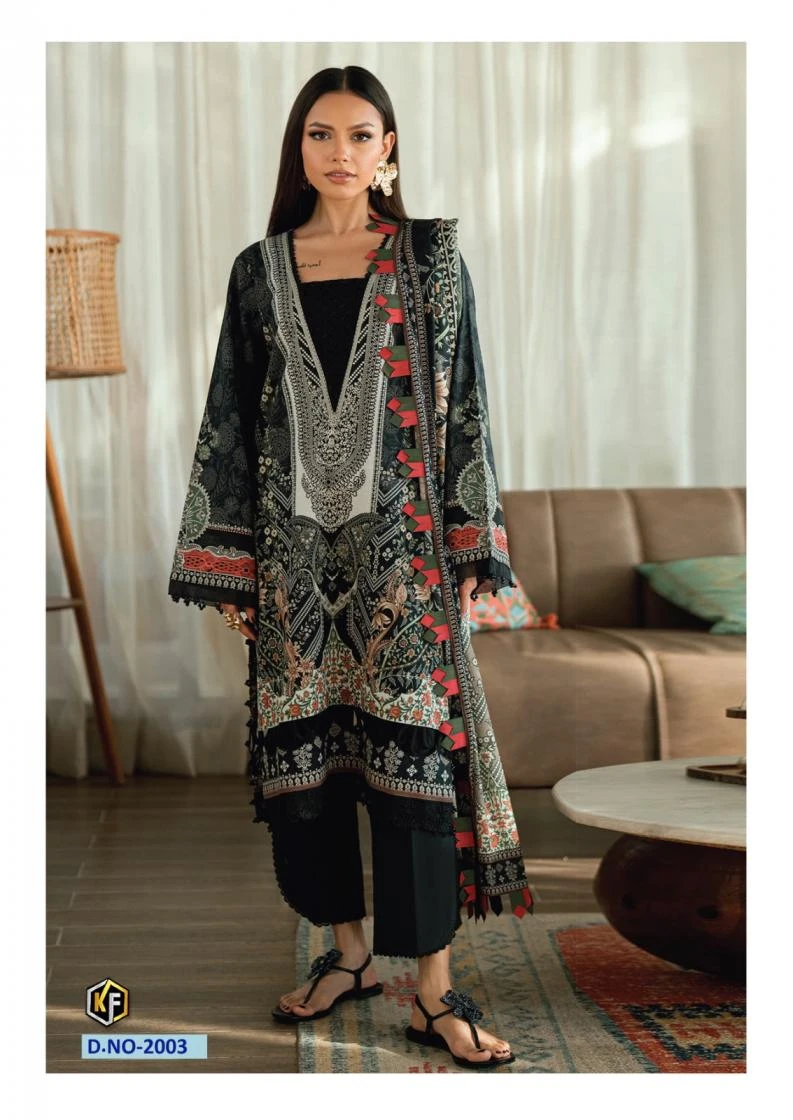 NAME: YOUR FAVOURITE:👇🏻 Ethnic Wear wholesale LAWN COTTON - Ethnicaa thumbnail 4