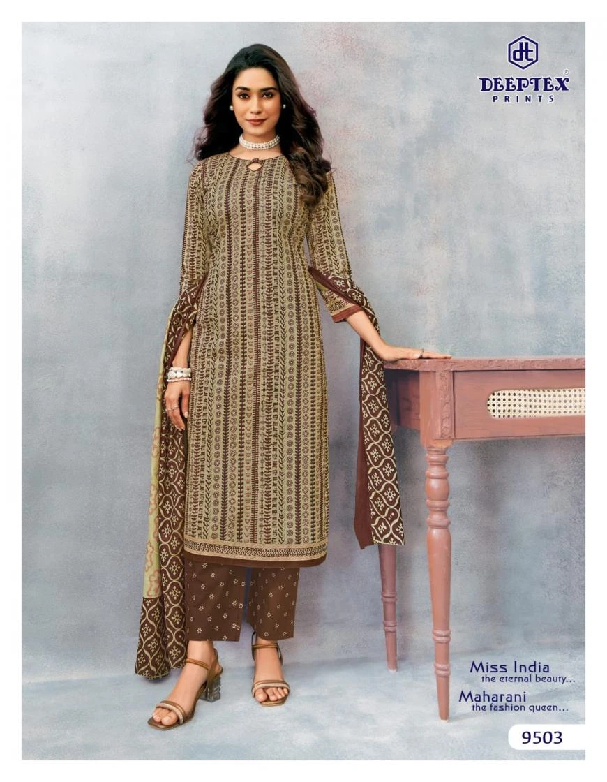 MISS INDIA VOL 95 in PURE COTTON | Salwar Suits | Ethnicaa Wholesale thumbnail 3