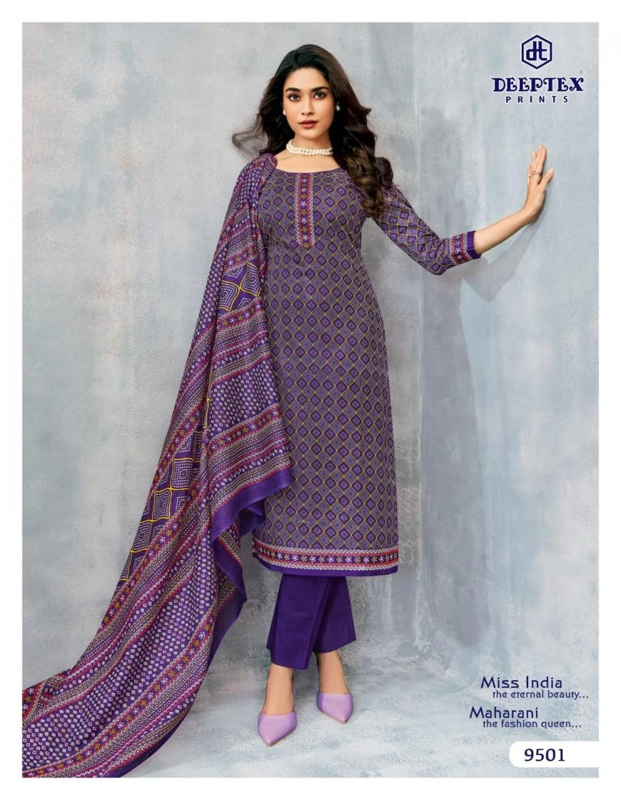 MISS INDIA VOL 95 in PURE COTTON | Salwar Suits | Ethnicaa Wholesale thumbnail 9