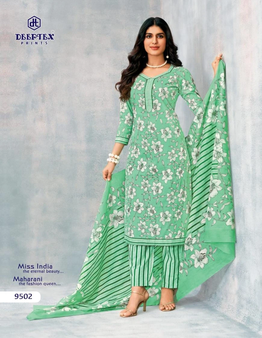 MISS INDIA VOL 95 in PURE COTTON | Salwar Suits | Ethnicaa Wholesale thumbnail 5