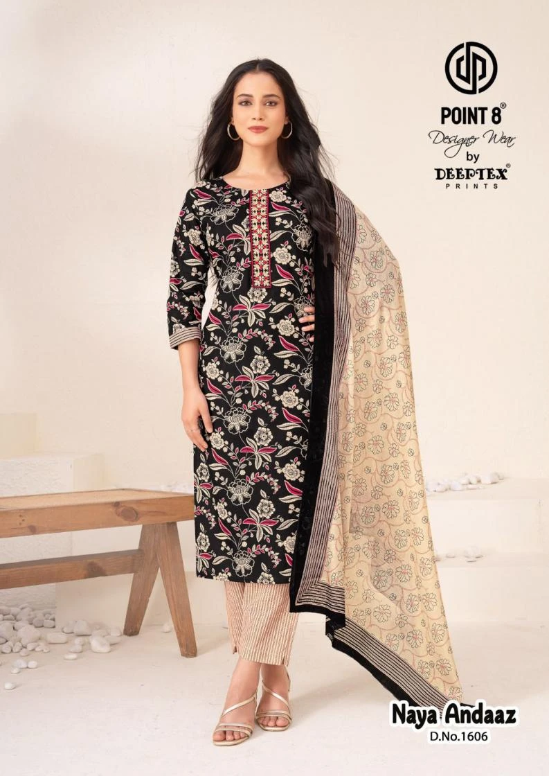 NAYA ANDAAZ VOL 16 Readymade Salwar Suits wholesale COTTON - Ethnicaa thumbnail 9