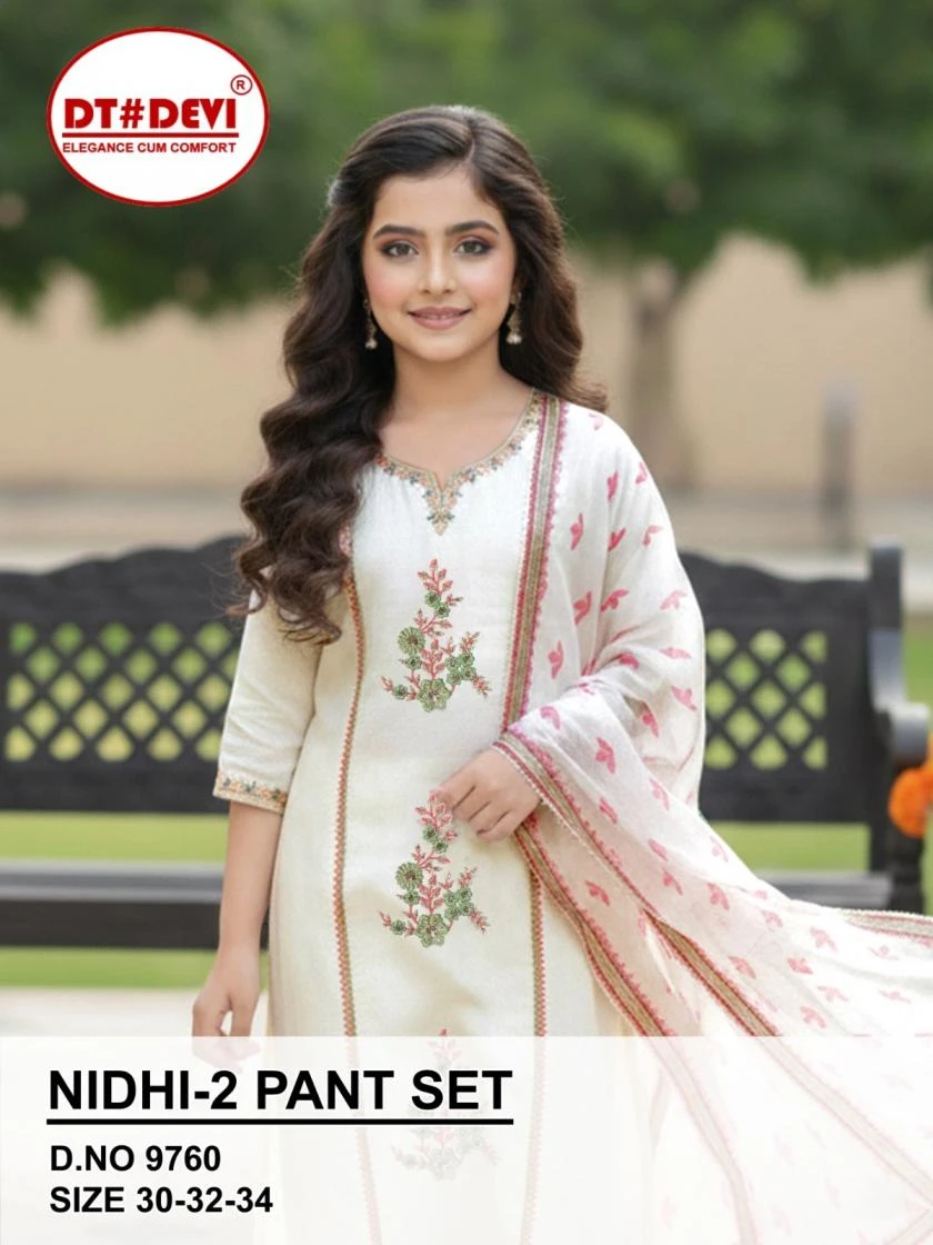 NIDHI VOL 2 Readymade Salwar Suits wholesale VETICAN SILK - Ethnicaa thumbnail 3