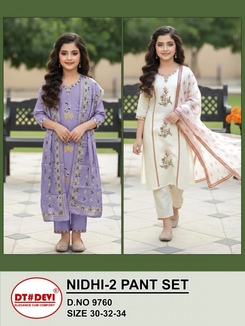 NIDHI VOL 2 Readymade Salwar Suits wholesale VETICAN SILK - Ethnicaa thumbnail 2