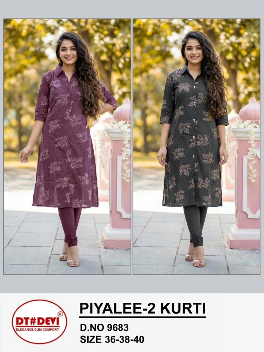 PIYALEE VOL 2 Kurti wholesale RAYON - Ethnicaa thumbnail 2