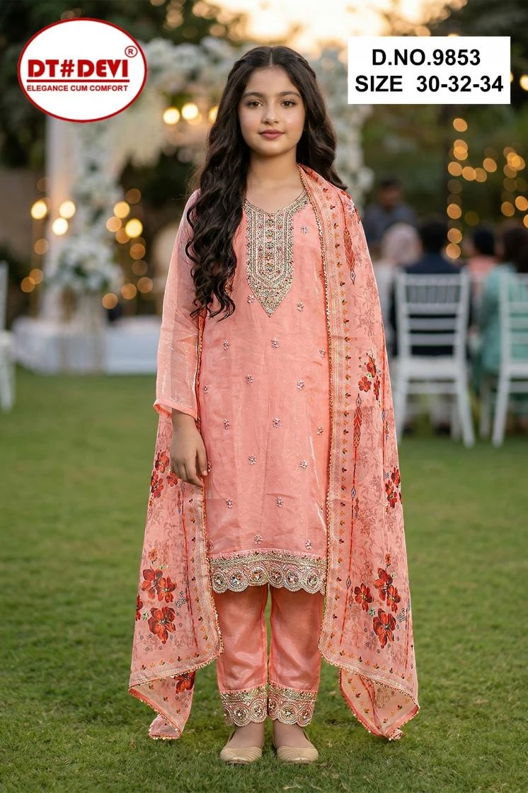 VISHA VOL 1 Readymade Salwar Suits wholesale ROMAN GLASS SILK - Ethnicaa