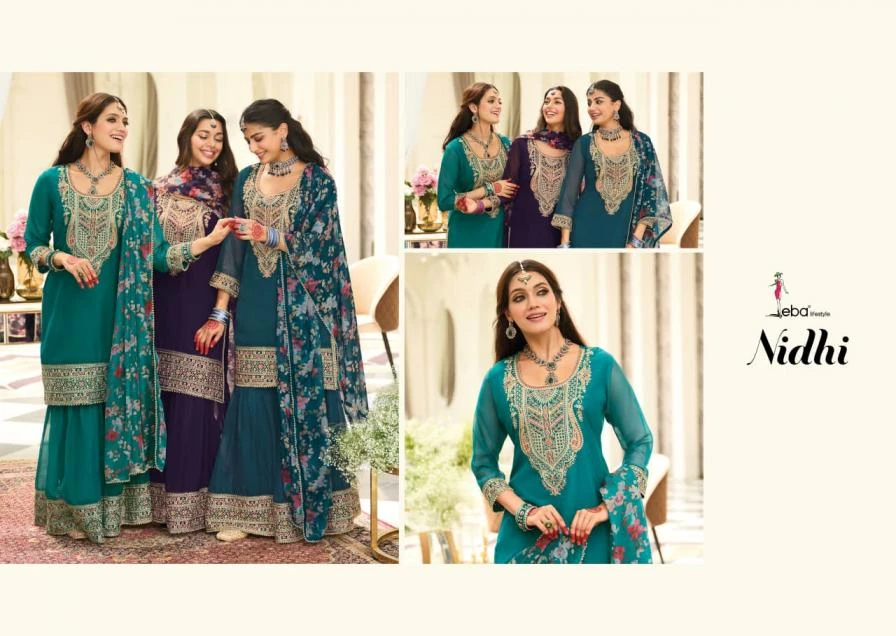 NIDHI Kurti wholesale ORGANZA - Ethnicaa thumbnail 2