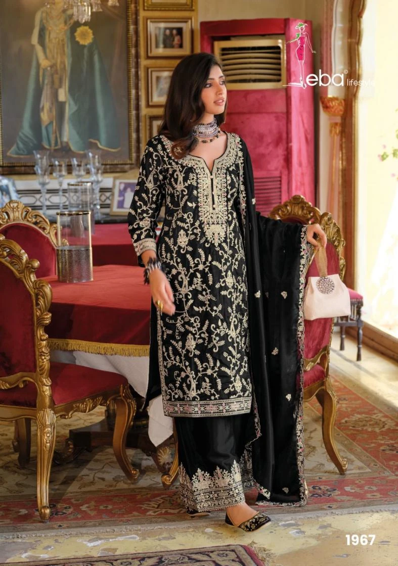 SANGIT BLACK & WHITE Ethnic Wear wholesale CHINON - Ethnicaa thumbnail 6