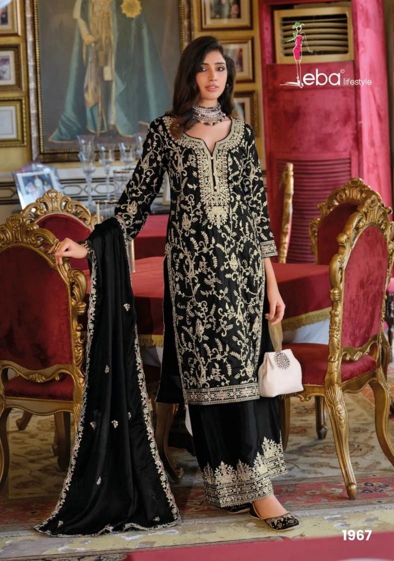 SANGIT BLACK & WHITE Ethnic Wear wholesale CHINON - Ethnicaa thumbnail 3