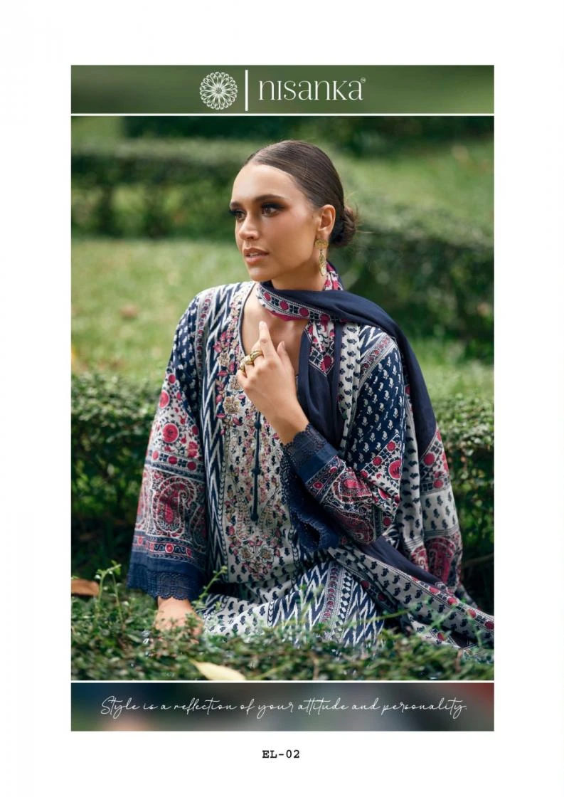 ELAHE Ethnic Wear wholesale LAWN COTTON - Ethnicaa thumbnail 2