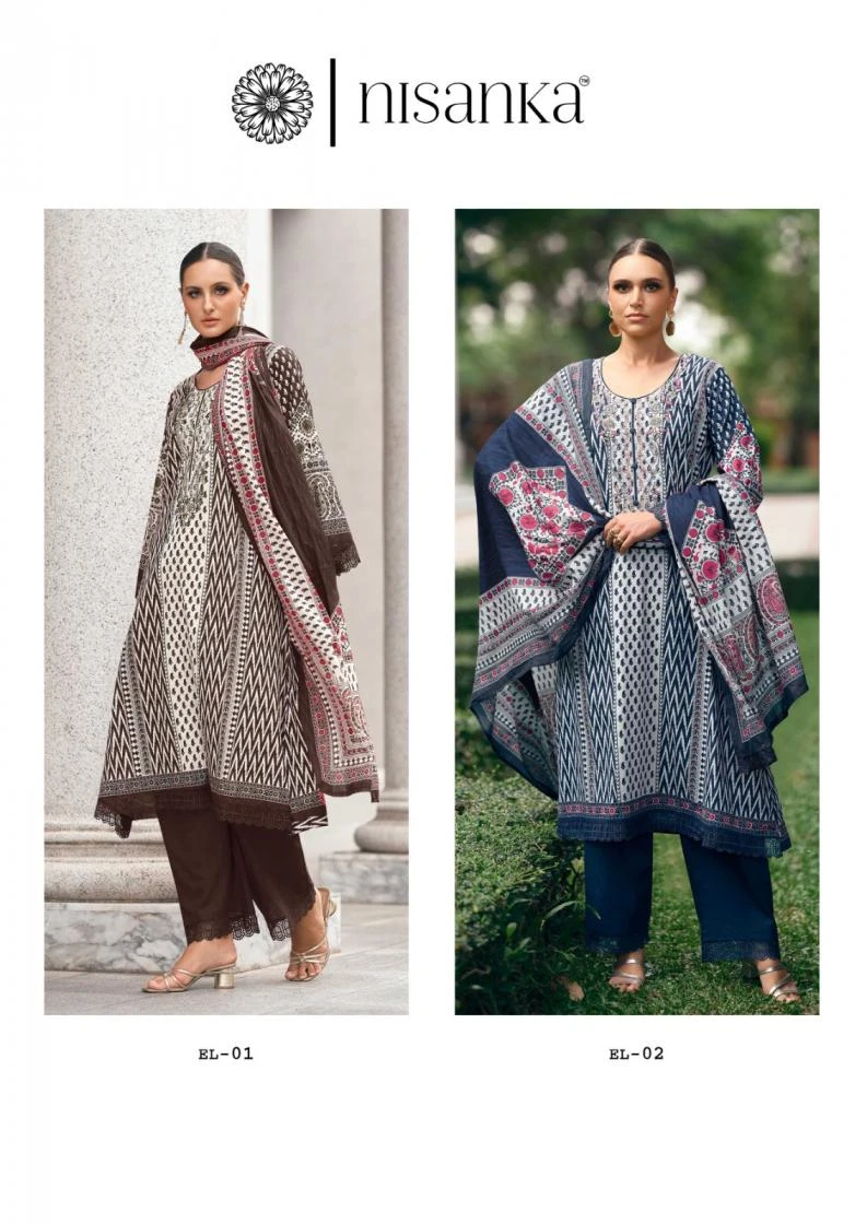 ELAHE Ethnic Wear wholesale LAWN COTTON - Ethnicaa thumbnail 13