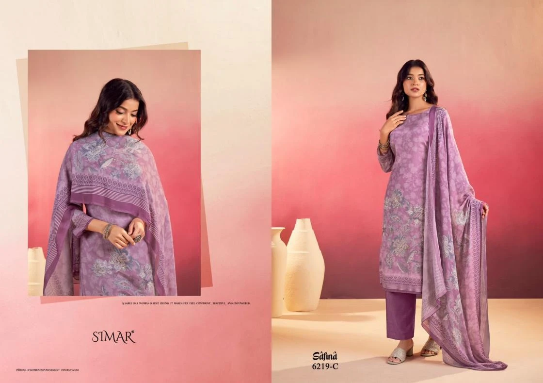 SAFINA Ethnic Wear wholesale VISCOSE MUSLIN - Ethnicaa thumbnail 5