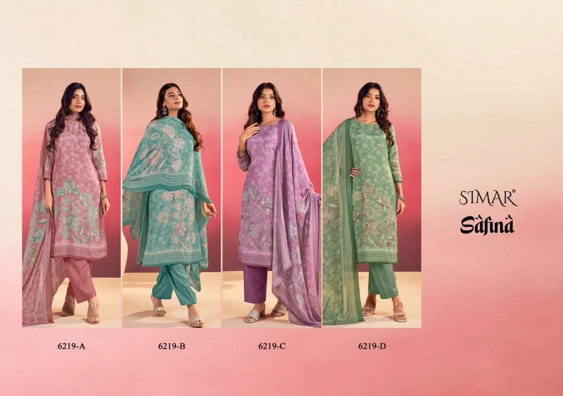 SAFINA Ethnic Wear wholesale VISCOSE MUSLIN - Ethnicaa thumbnail 7