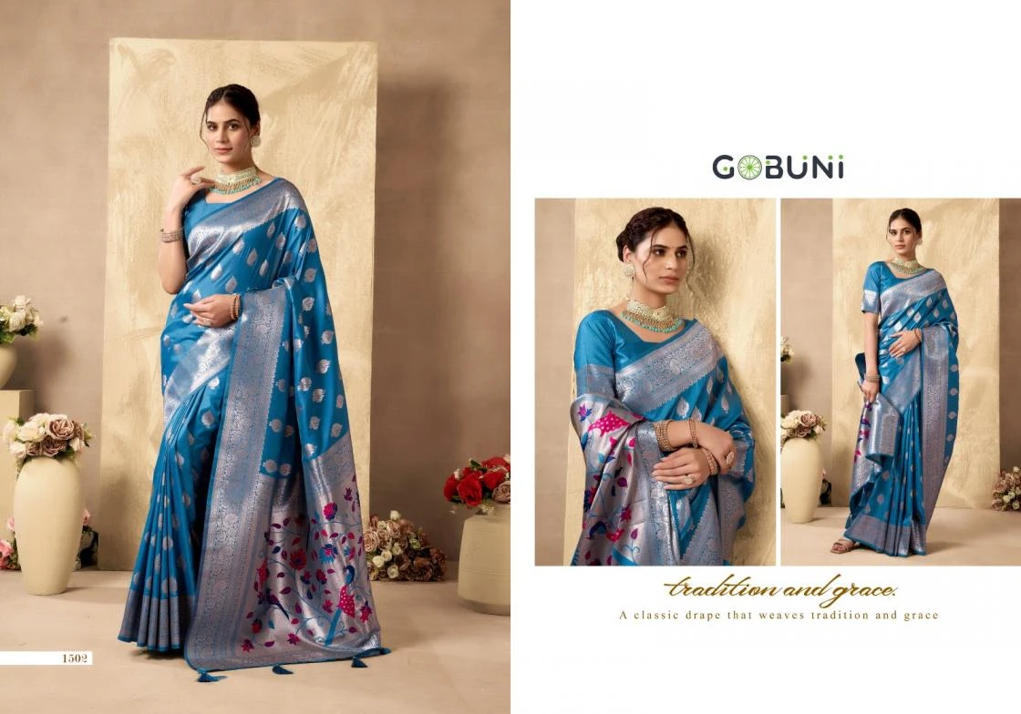 LAUNCHING BY GOBUNI 🥳 Sarees wholesale SILK - Ethnicaa