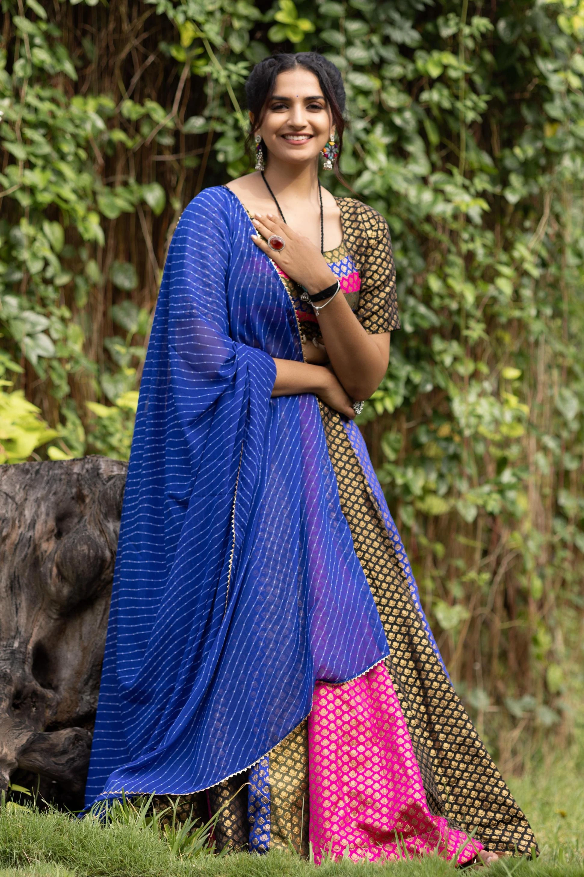 GRTN8069 Lahanga wholesale SILK - Ethnicaa thumbnail 4