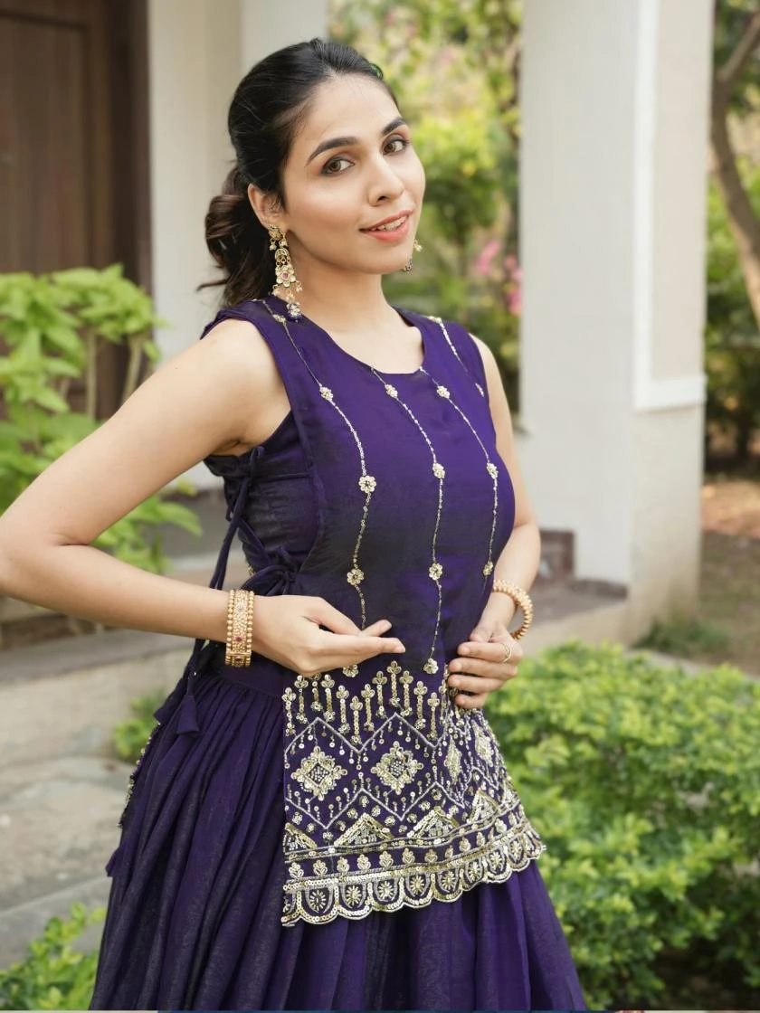 GRTN8129 Lahanga wholesale FANDY - Ethnicaa thumbnail 9