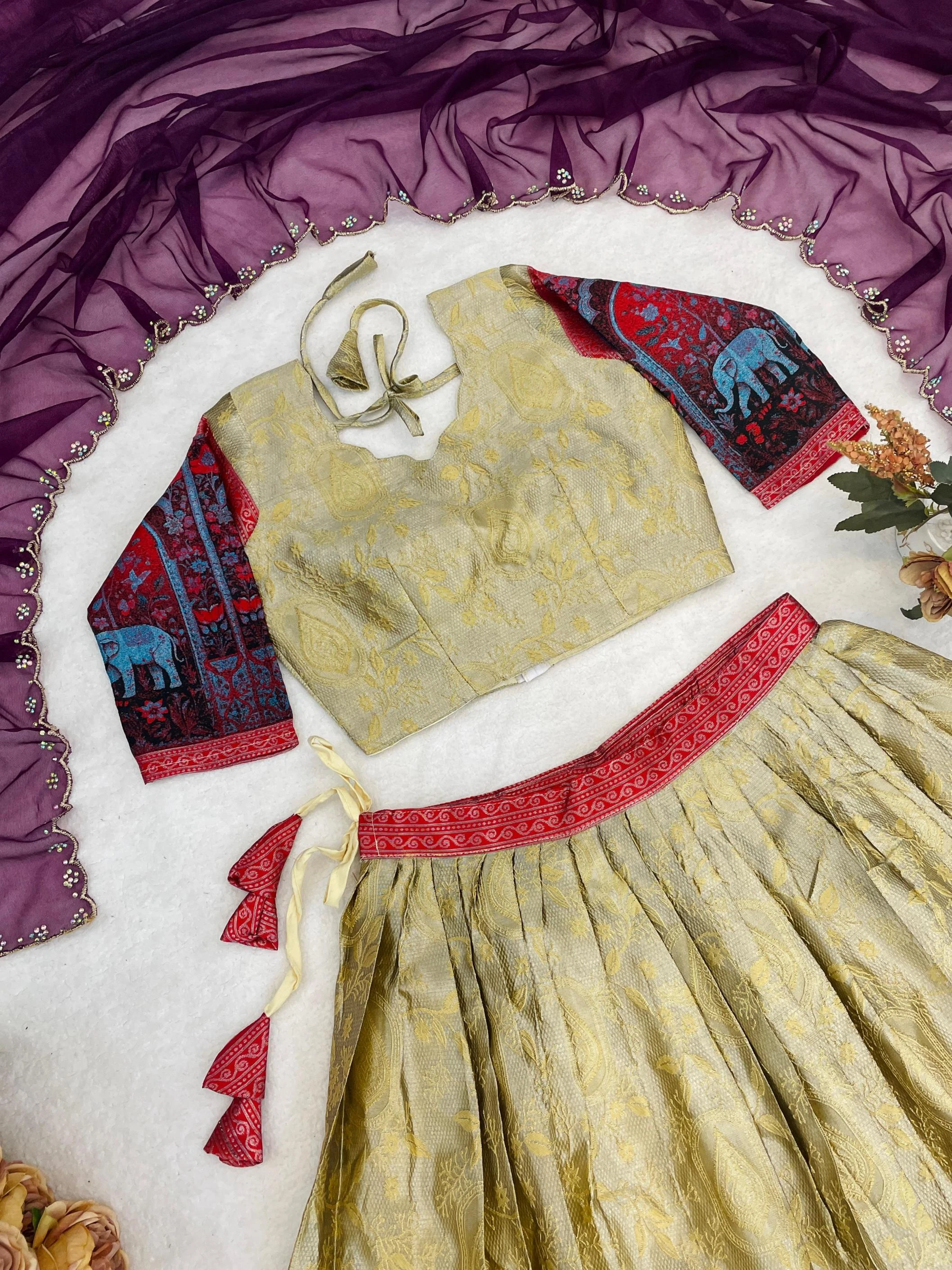 GRTN8133 Lahanga wholesale SILK - Ethnicaa thumbnail 5