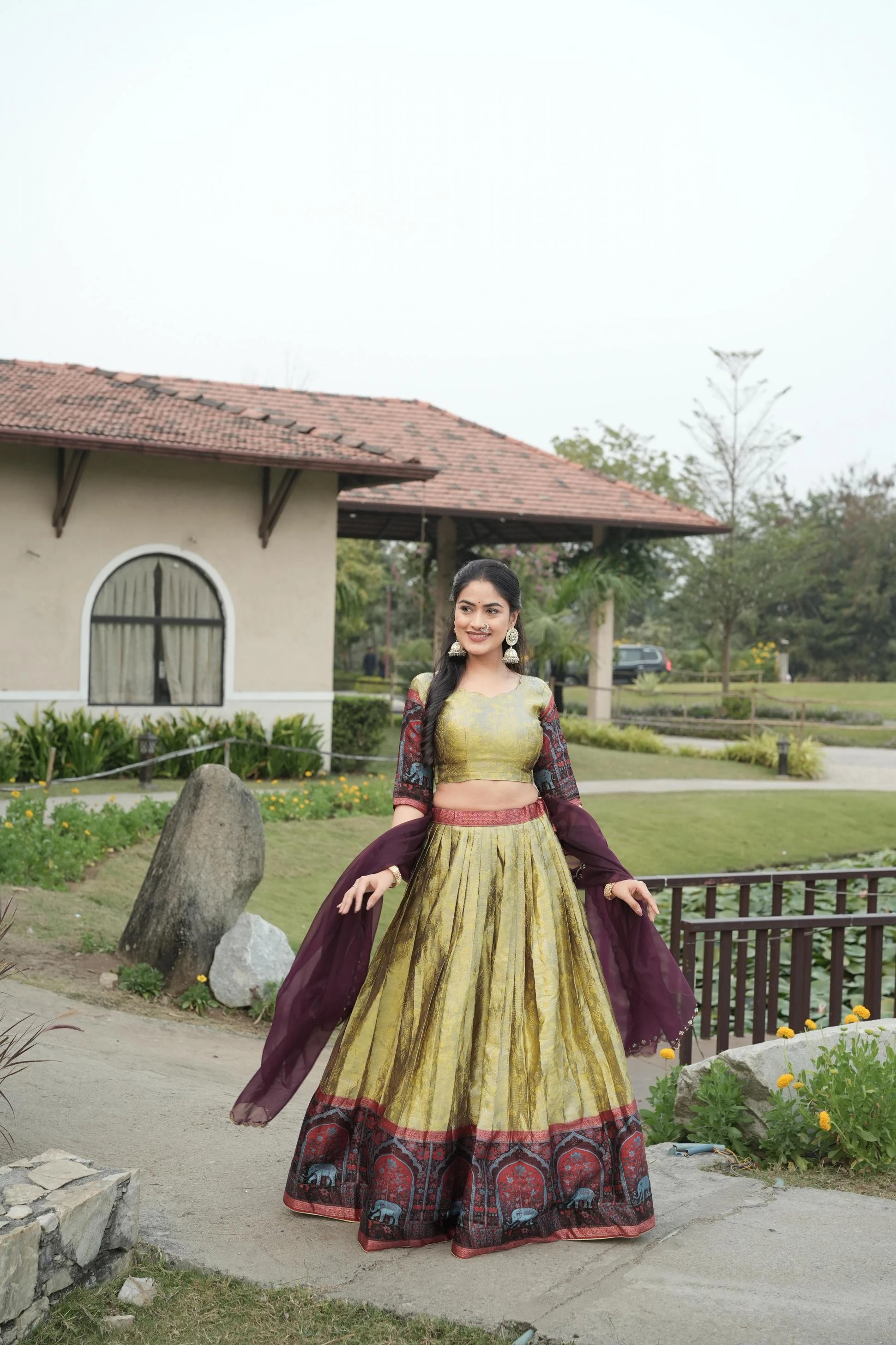 GRTN8133 Lahanga wholesale SILK - Ethnicaa thumbnail 9