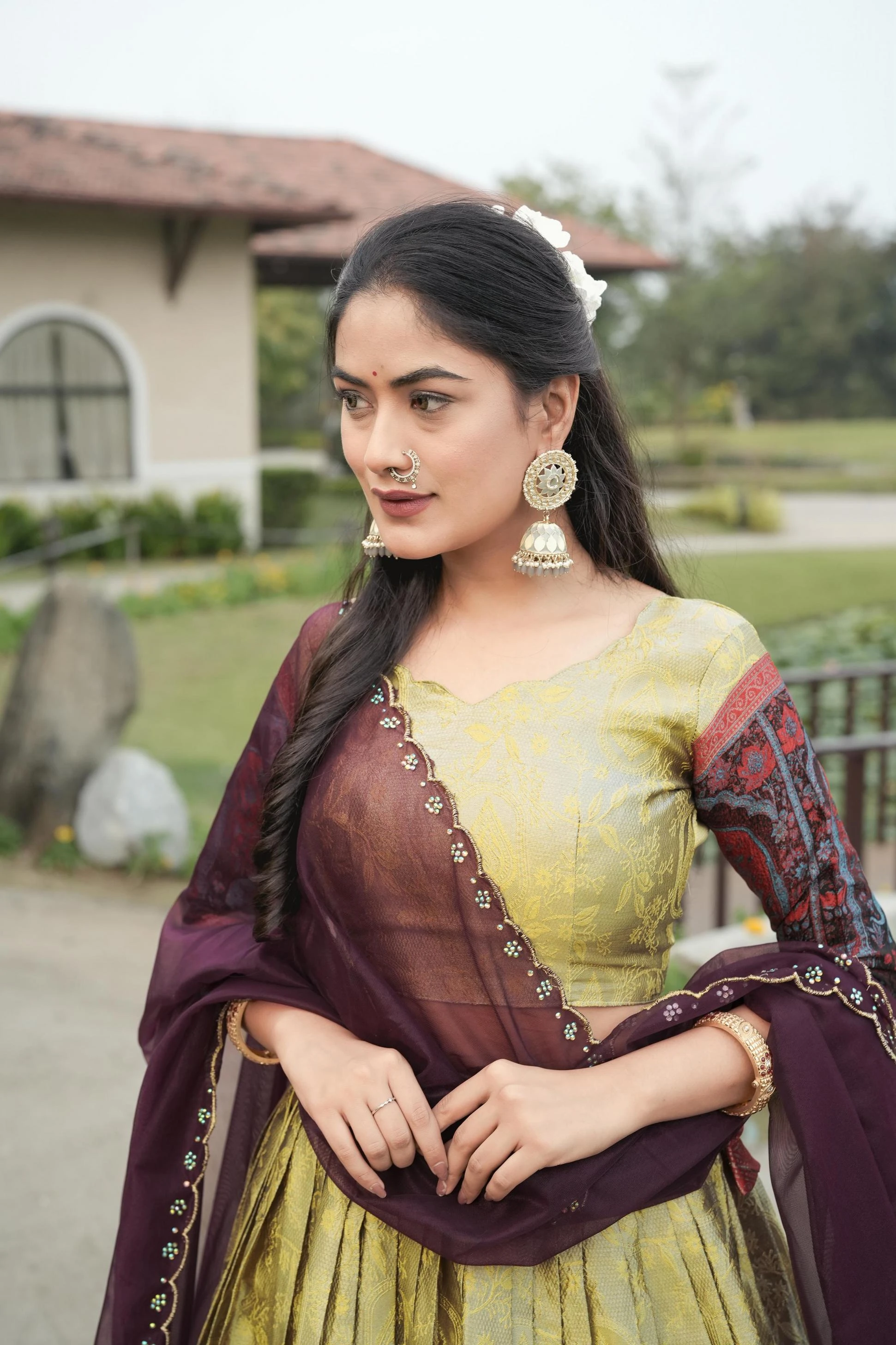 GRTN8133 Lahanga wholesale SILK - Ethnicaa thumbnail 3