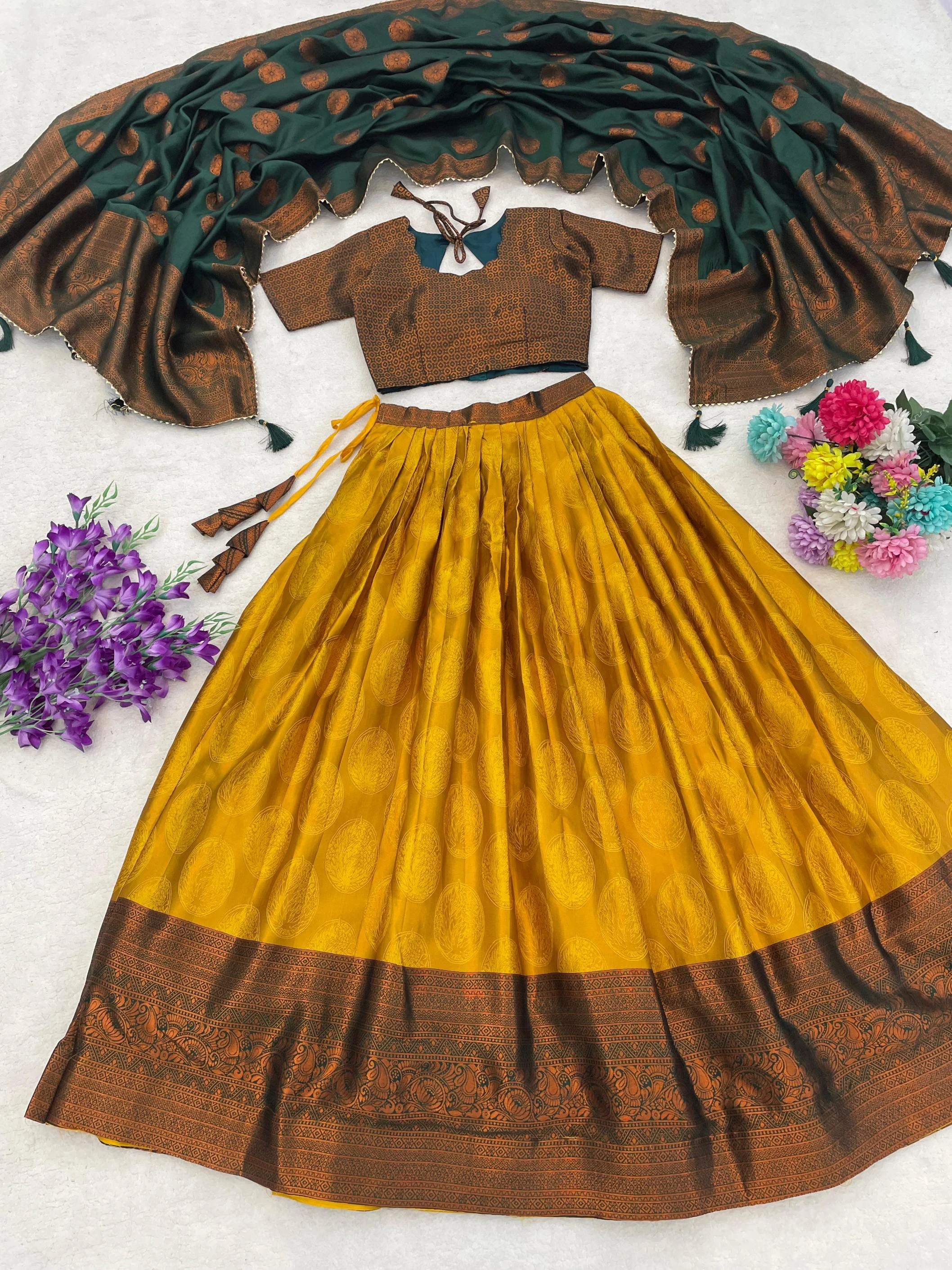 GRTN8135 Lahanga wholesale SILK - Ethnicaa thumbnail 11