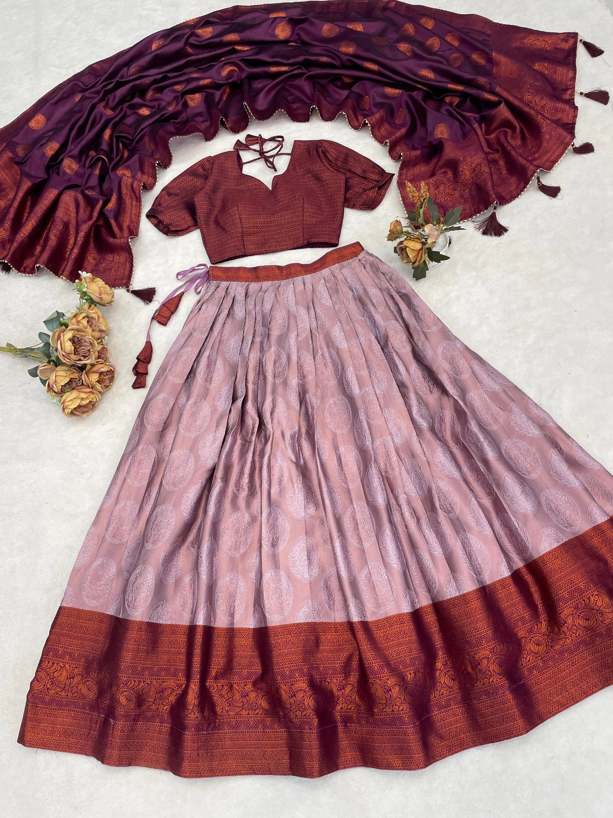 GRTN8135 Lahanga wholesale SILK - Ethnicaa thumbnail 19