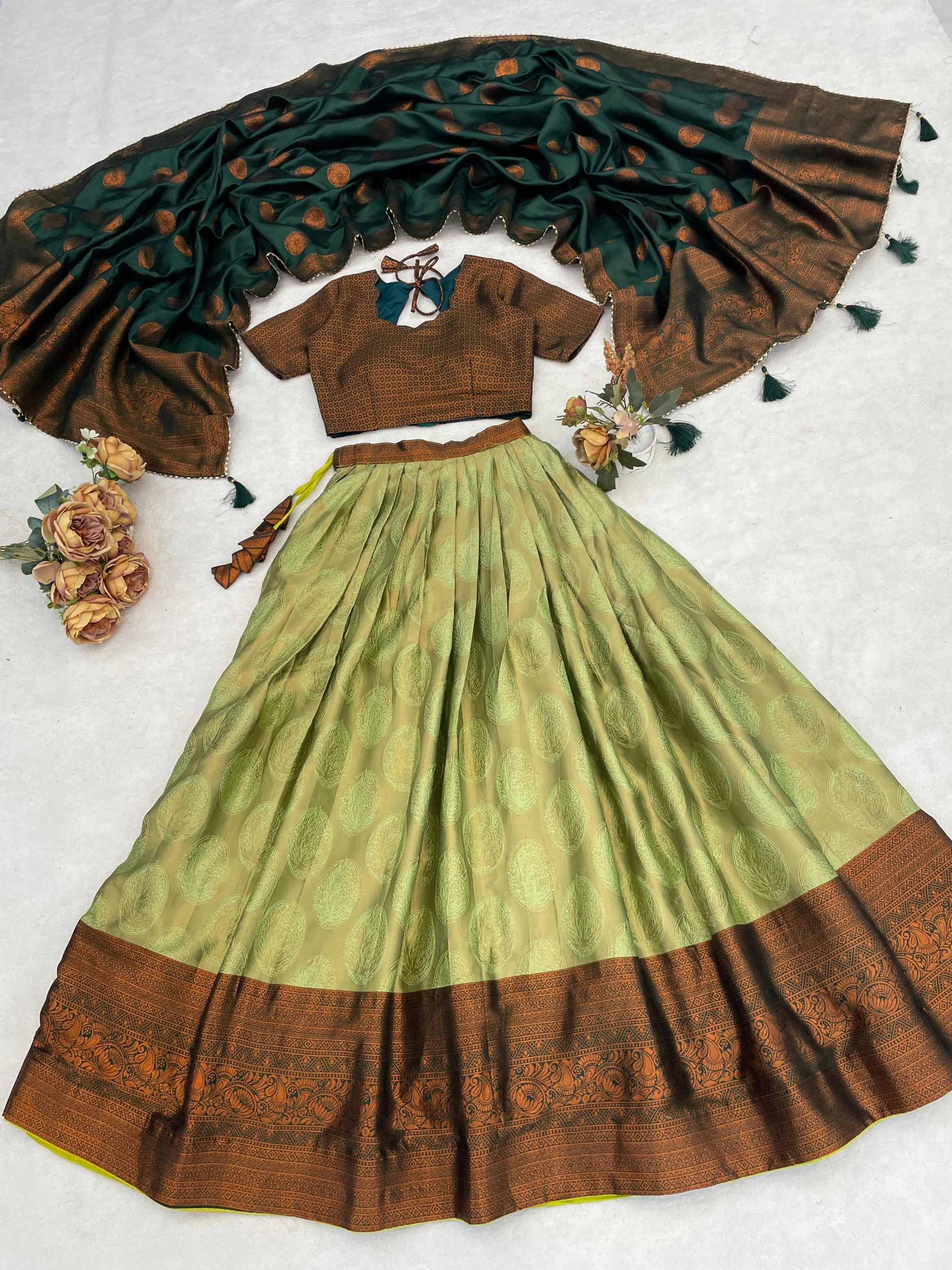 GRTN8135 Lahanga wholesale SILK - Ethnicaa thumbnail 23