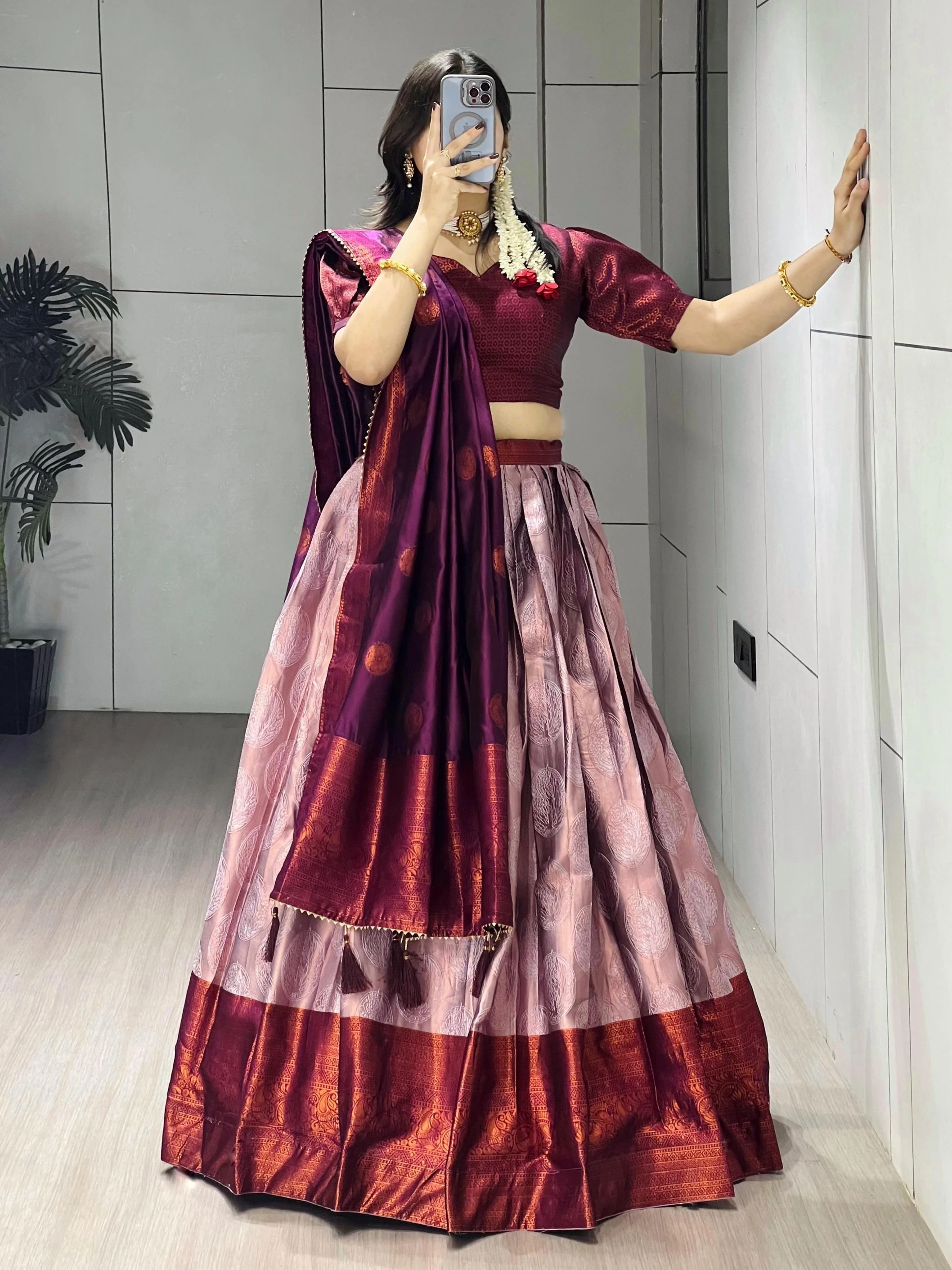 GRTN8135 Lahanga wholesale SILK - Ethnicaa