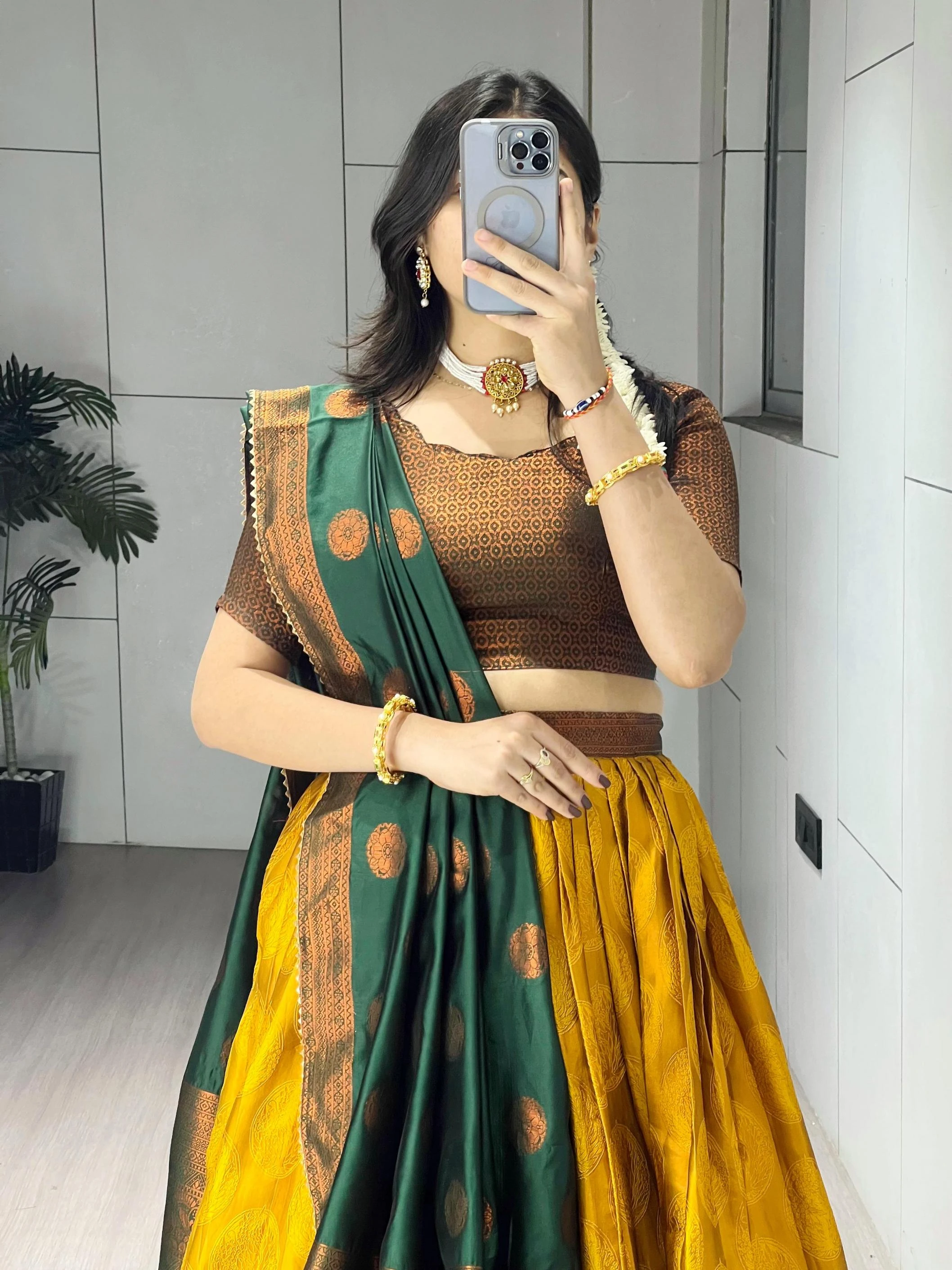 GRTN8135 Lahanga wholesale SILK - Ethnicaa thumbnail 12