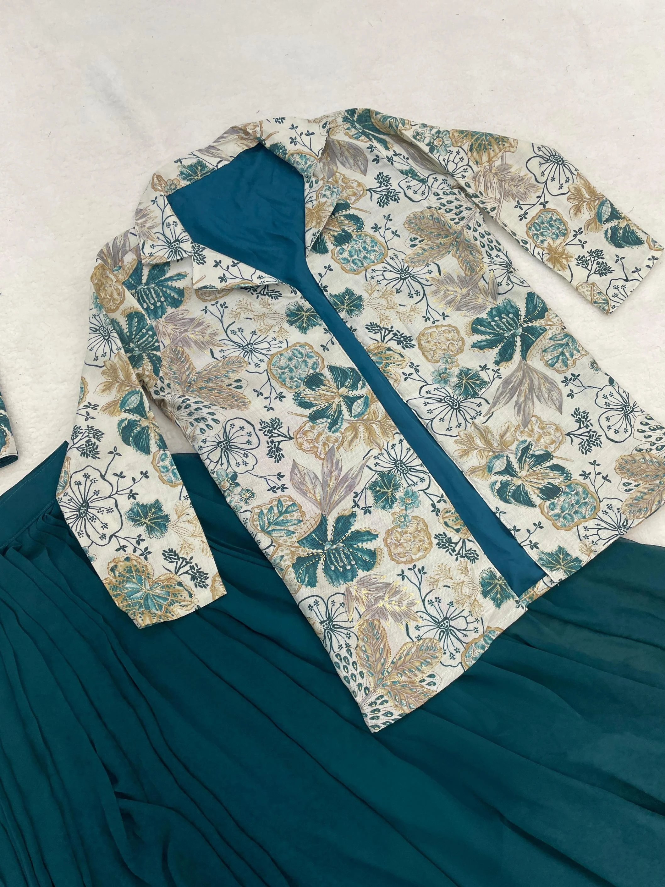 GRTN8137 Lahanga wholesale FAUX GEORGETTE - Ethnicaa thumbnail 15