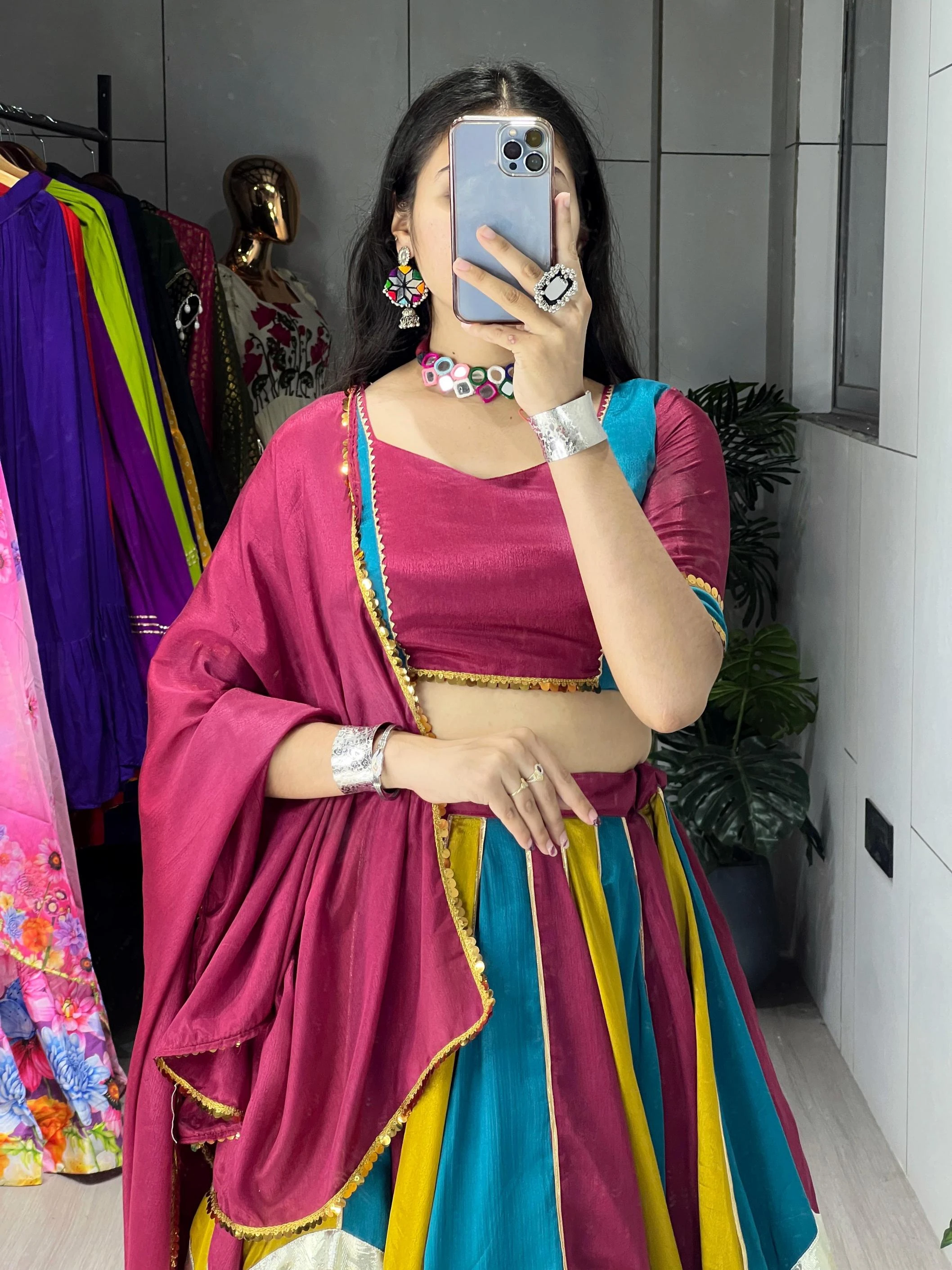 GRTN8208 Lahanga wholesale CHINON - Ethnicaa thumbnail 5