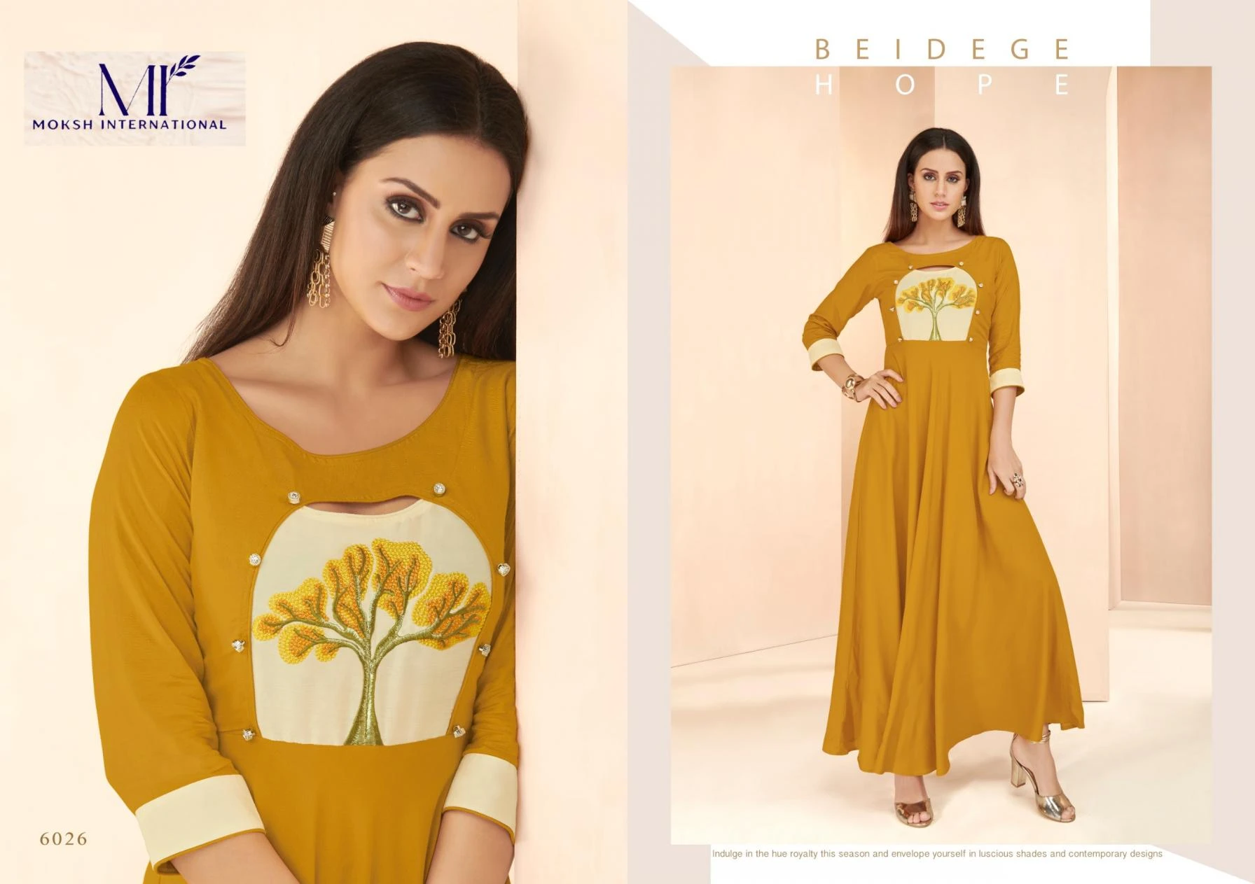 gulnaz vol-3 Kurti wholesale RAYON - Ethnicaa thumbnail 2