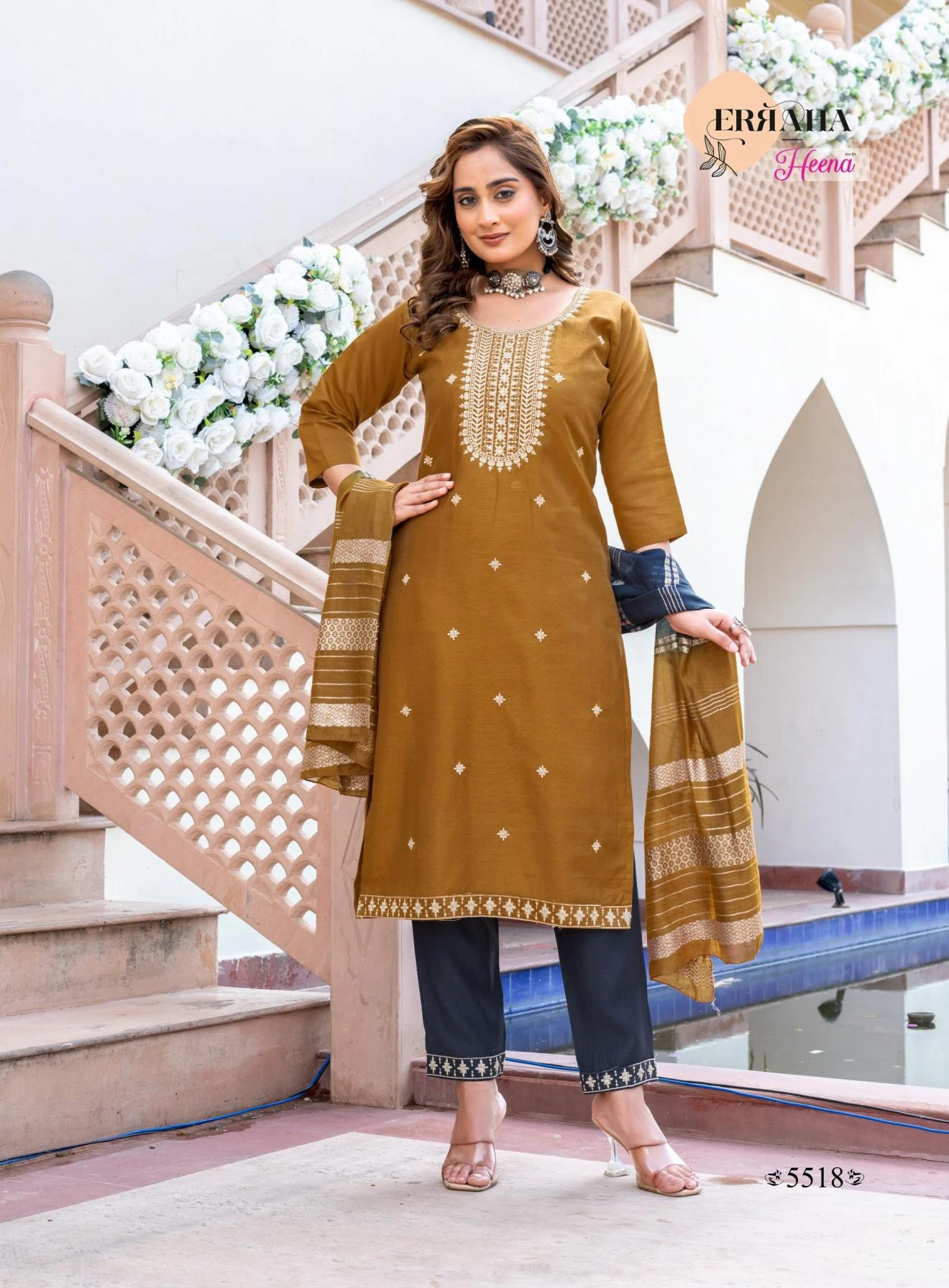 WITH CONTRAST MATCHING🔥 Salwar Suits wholesale VERTICAL - Ethnicaa thumbnail 17