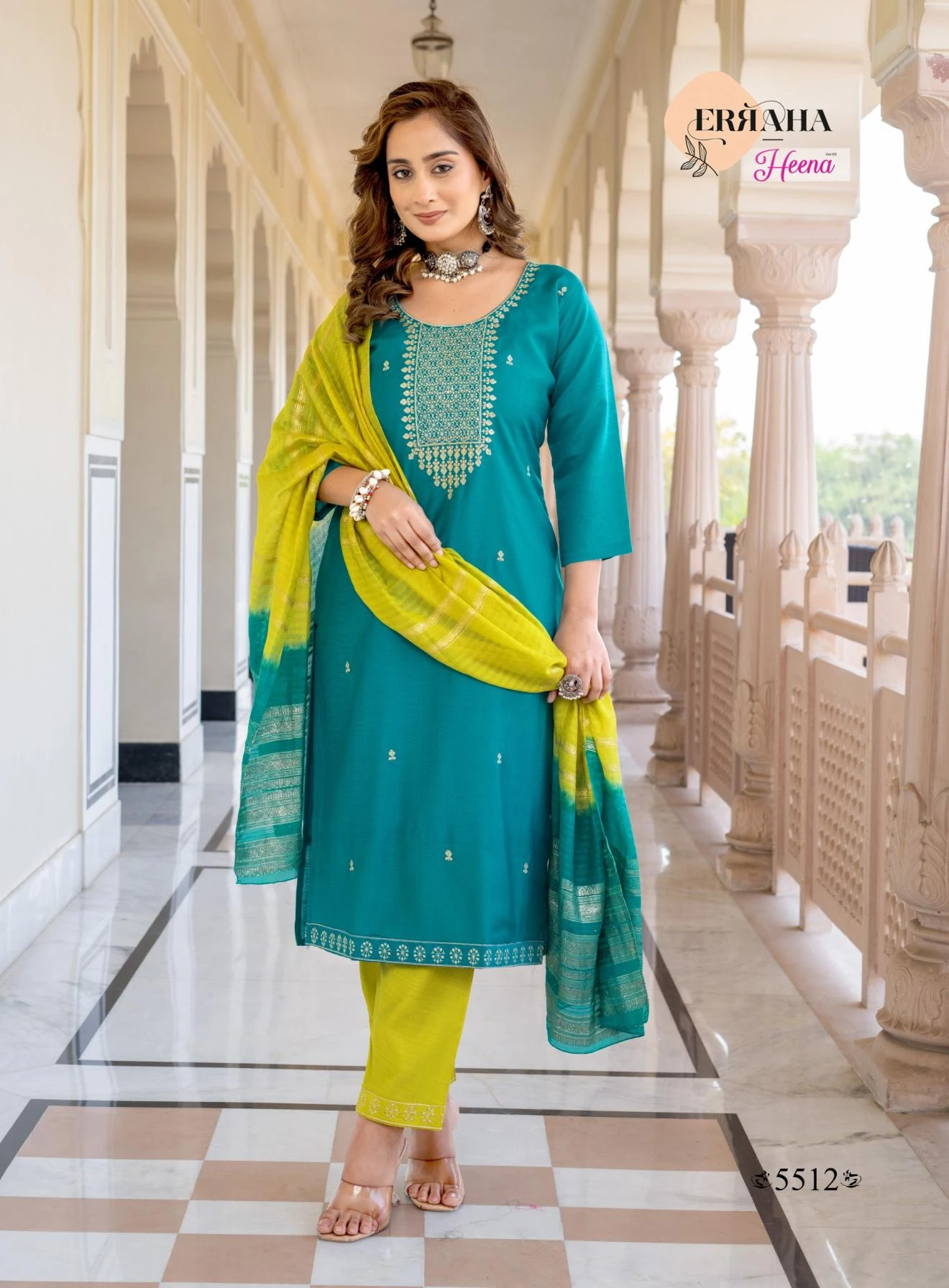 WITH CONTRAST MATCHING🔥 Salwar Suits wholesale VERTICAL - Ethnicaa thumbnail 15