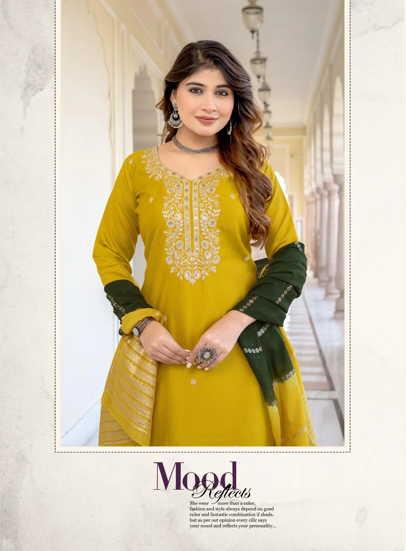 WITH CONTRAST MATCHING🔥 Salwar Suits wholesale VERTICAL - Ethnicaa thumbnail 14