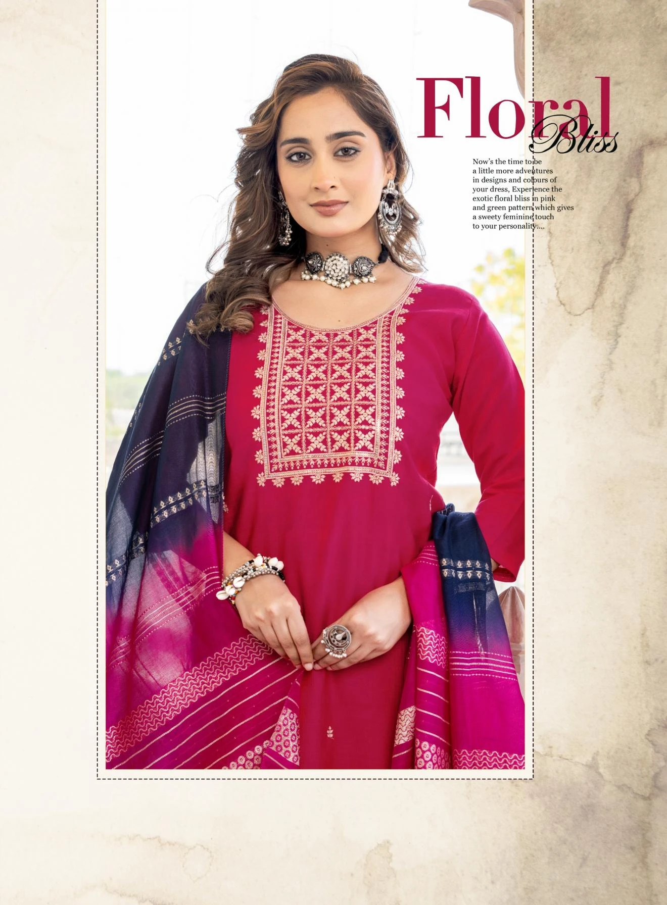 WITH CONTRAST MATCHING🔥 Salwar Suits wholesale VERTICAL - Ethnicaa thumbnail 7