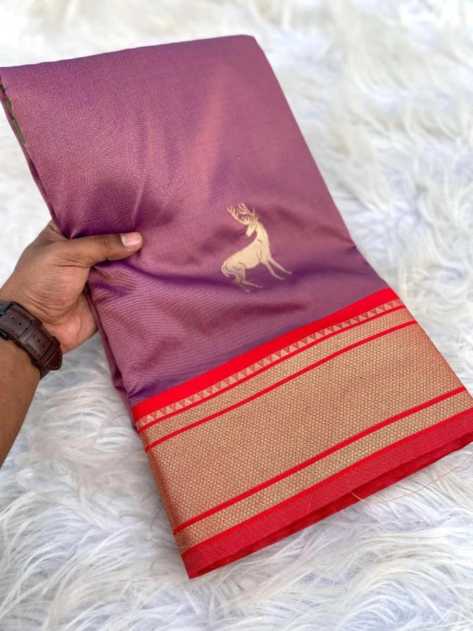 HIRAN Sarees wholesale SOFT SILK - Ethnicaa thumbnail 10