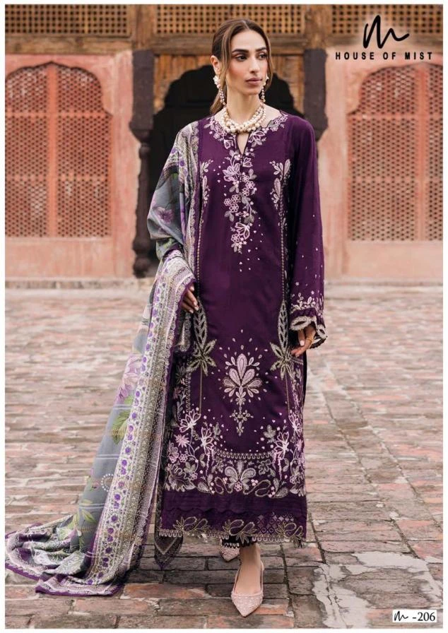 GHAZAL COTTON COLLECTION VOL 21 in COTTON | Salwar Suits | Ethnicaa Wholesale thumbnail 4