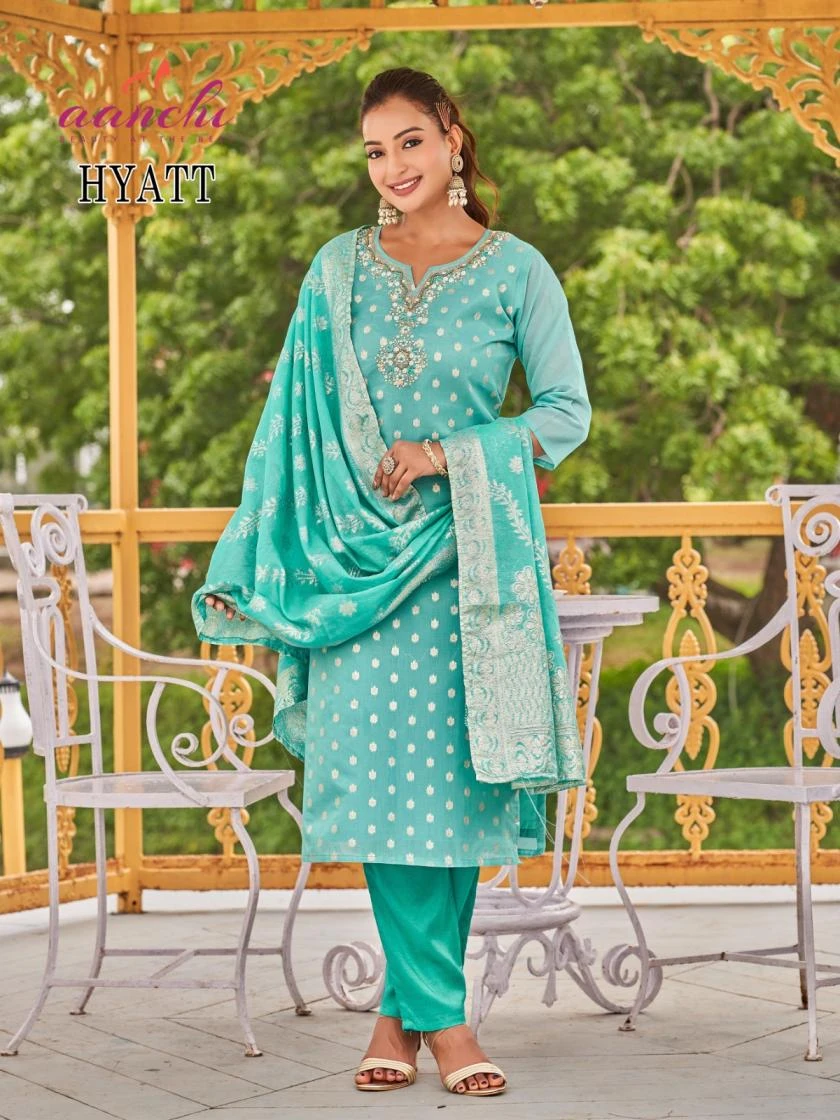 HYATT Readymade Salwar Suits wholesale SHIMMER - Ethnicaa thumbnail 2