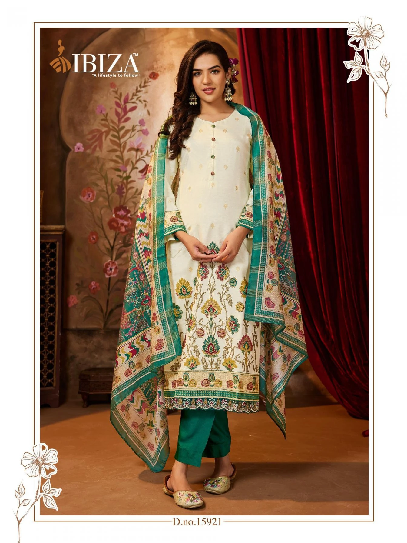 CASUAI DAIRY Salwar Suits wholesale GUCCI SILK - Ethnicaa thumbnail 7