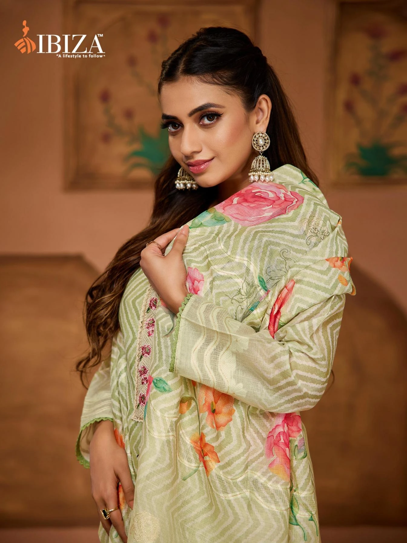 EXCLUSIVE Salwar Suits wholesale LINEN JACQUARD - Ethnicaa thumbnail 6