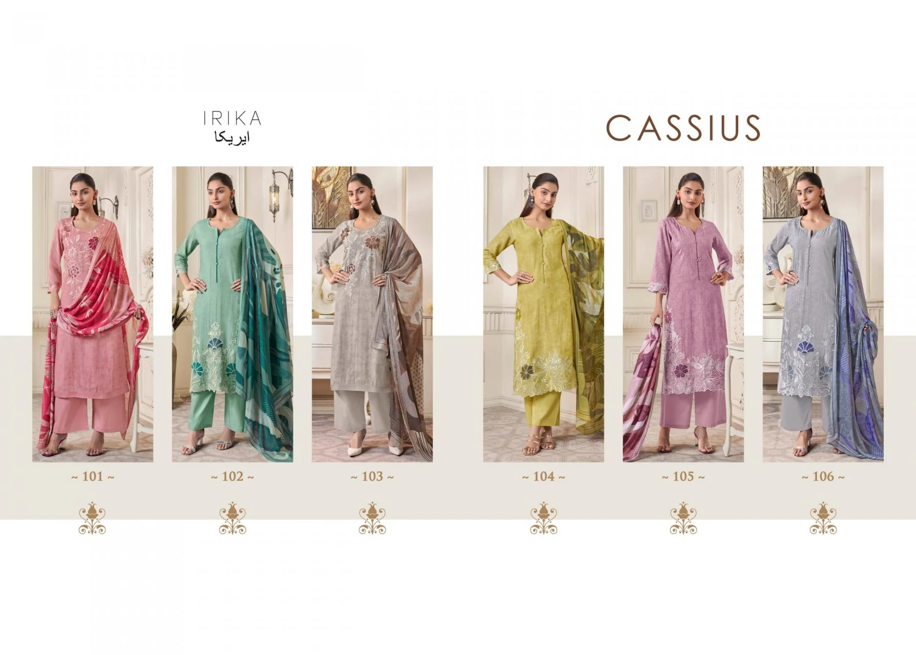 CASSIUS Ethnic Wear wholesale LINEN - Ethnicaa thumbnail 2