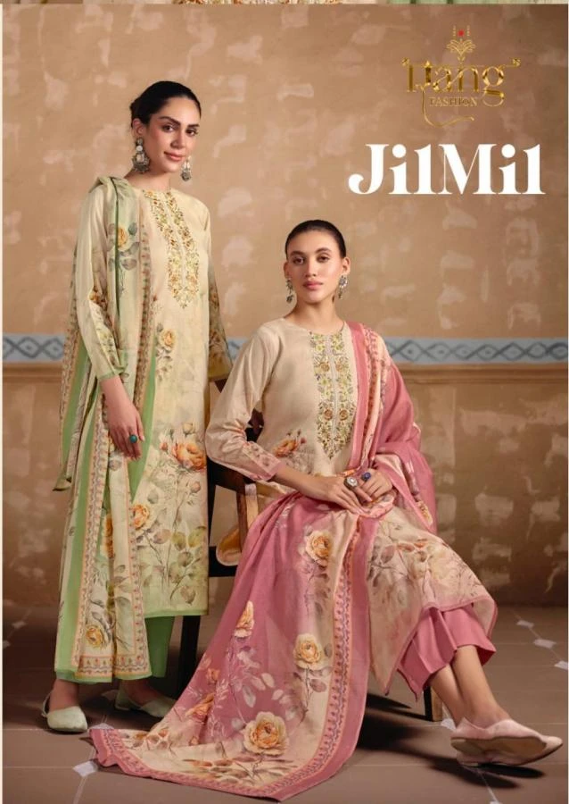 JILMIL Salwar Suits wholesale MUL CHANDERI - Ethnicaa