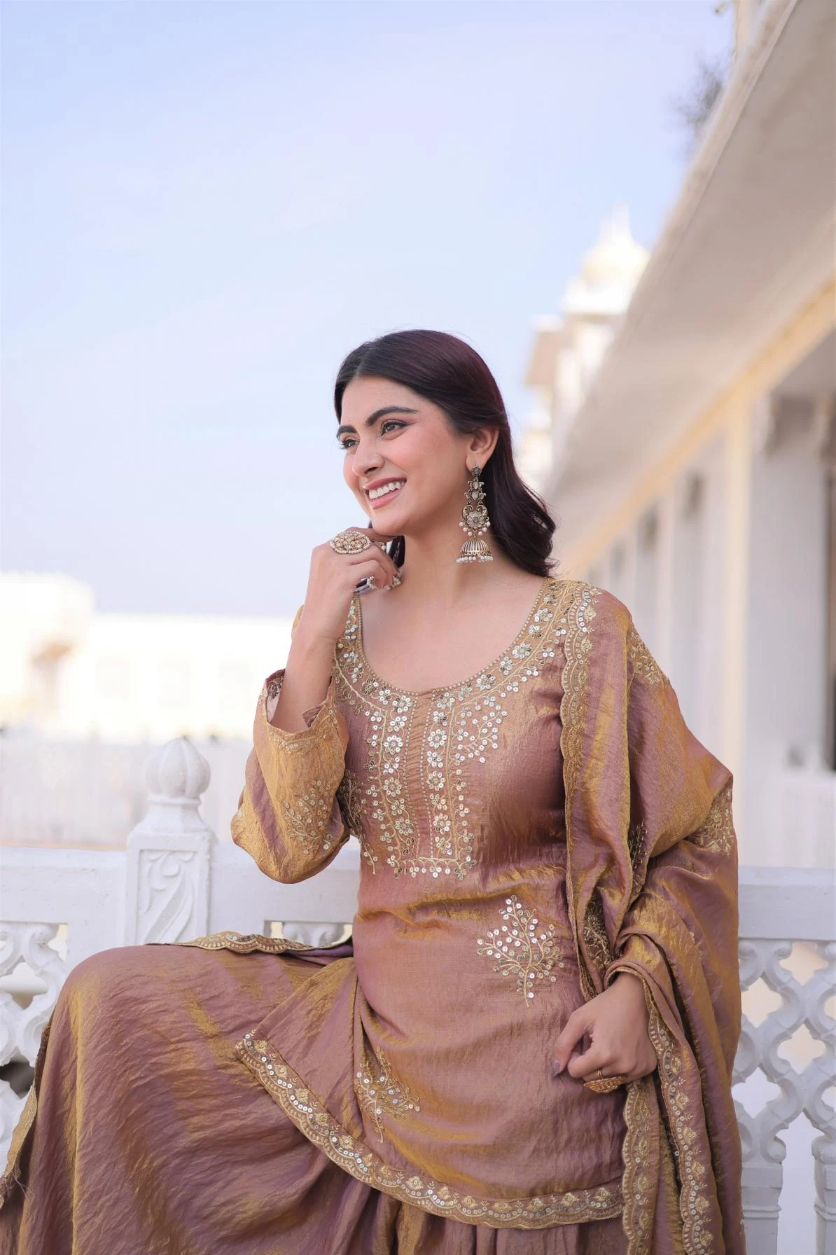 KA 1229 Kurti wholesale FANDY CRUSH - Ethnicaa thumbnail 7