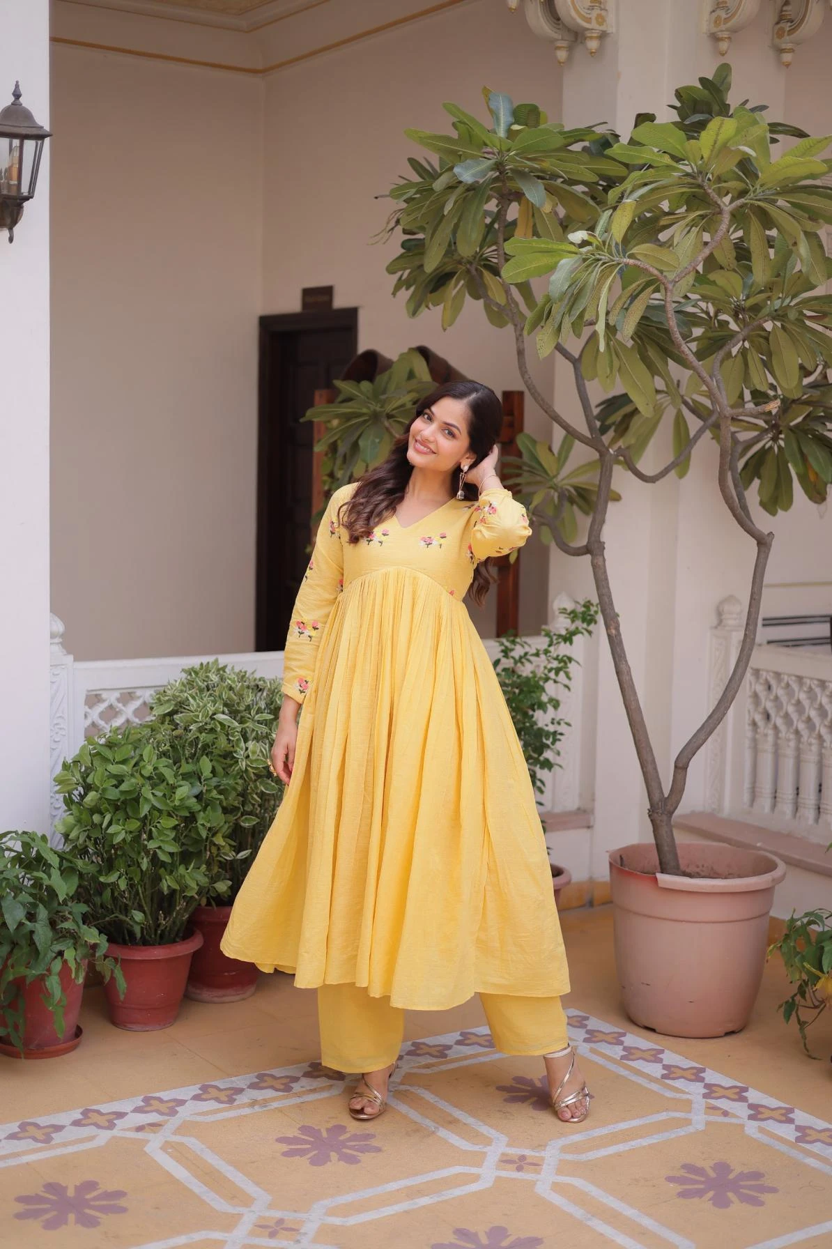 KA 1236 Kurti wholesale COTTON - Ethnicaa thumbnail 2